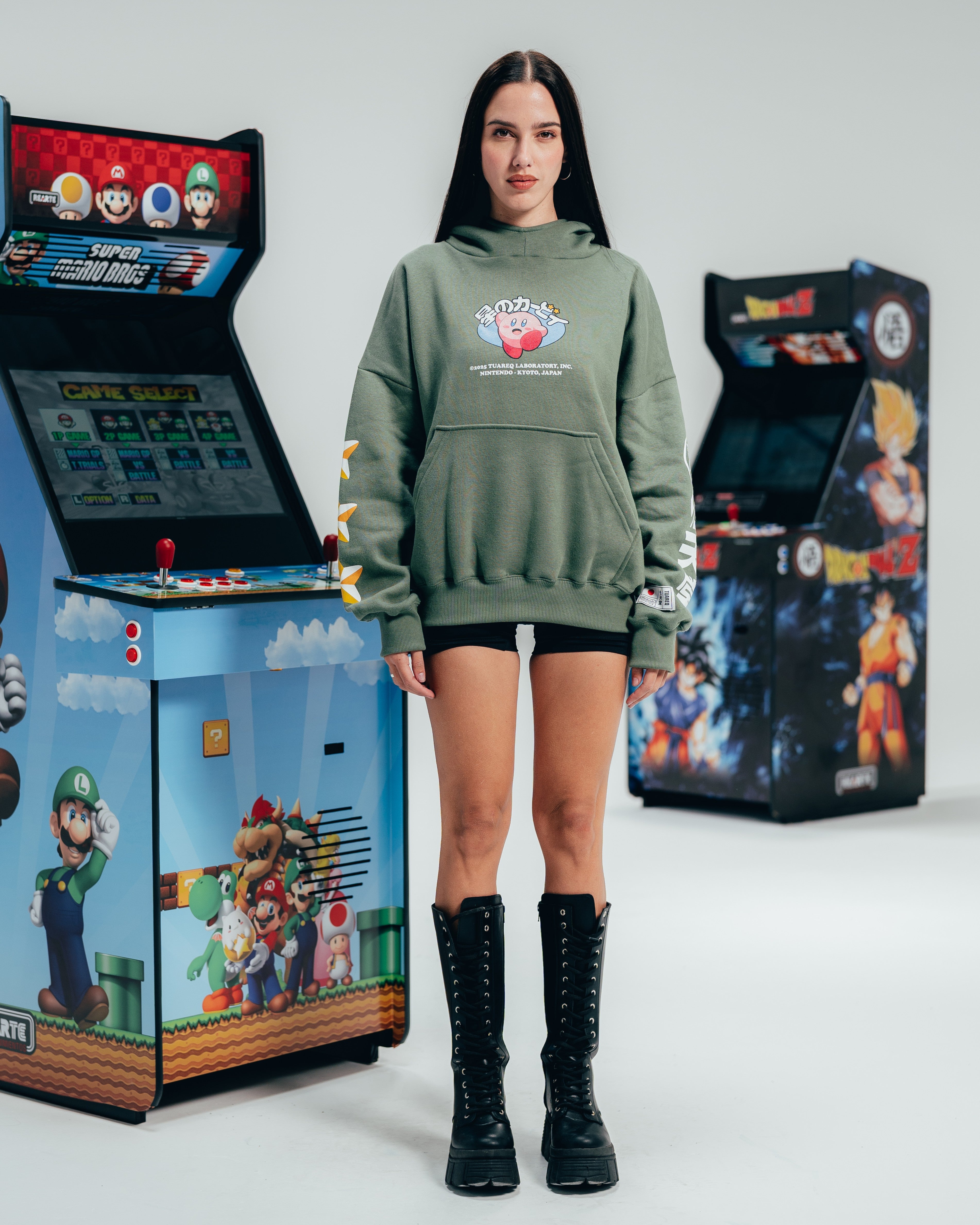 HOODIE EXTRAHEAVY [ NINTENDO ] KIRBY TRIPLE STAR