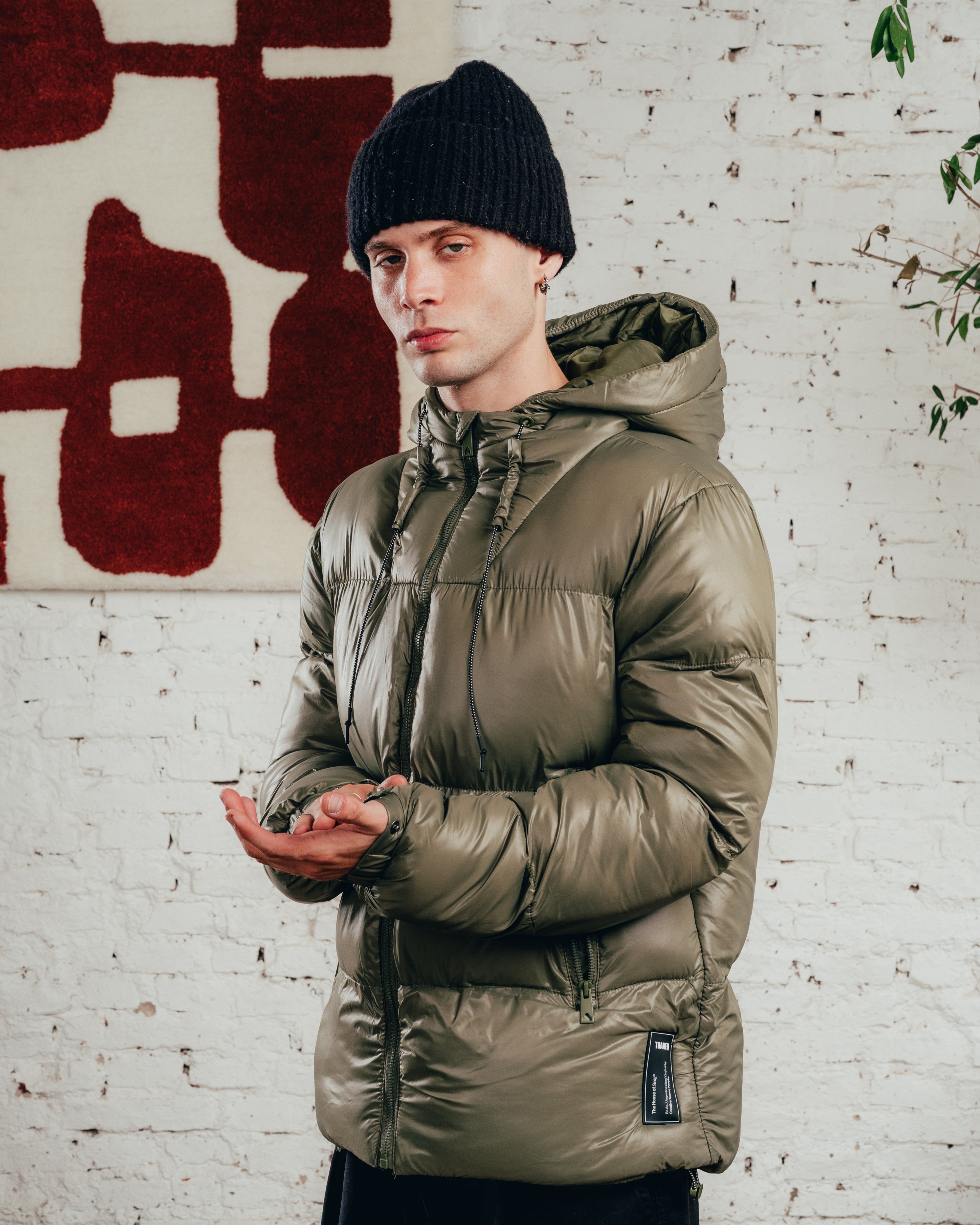 CAMPERA PUFFER [ COMFORT ] OLIVE GREEN