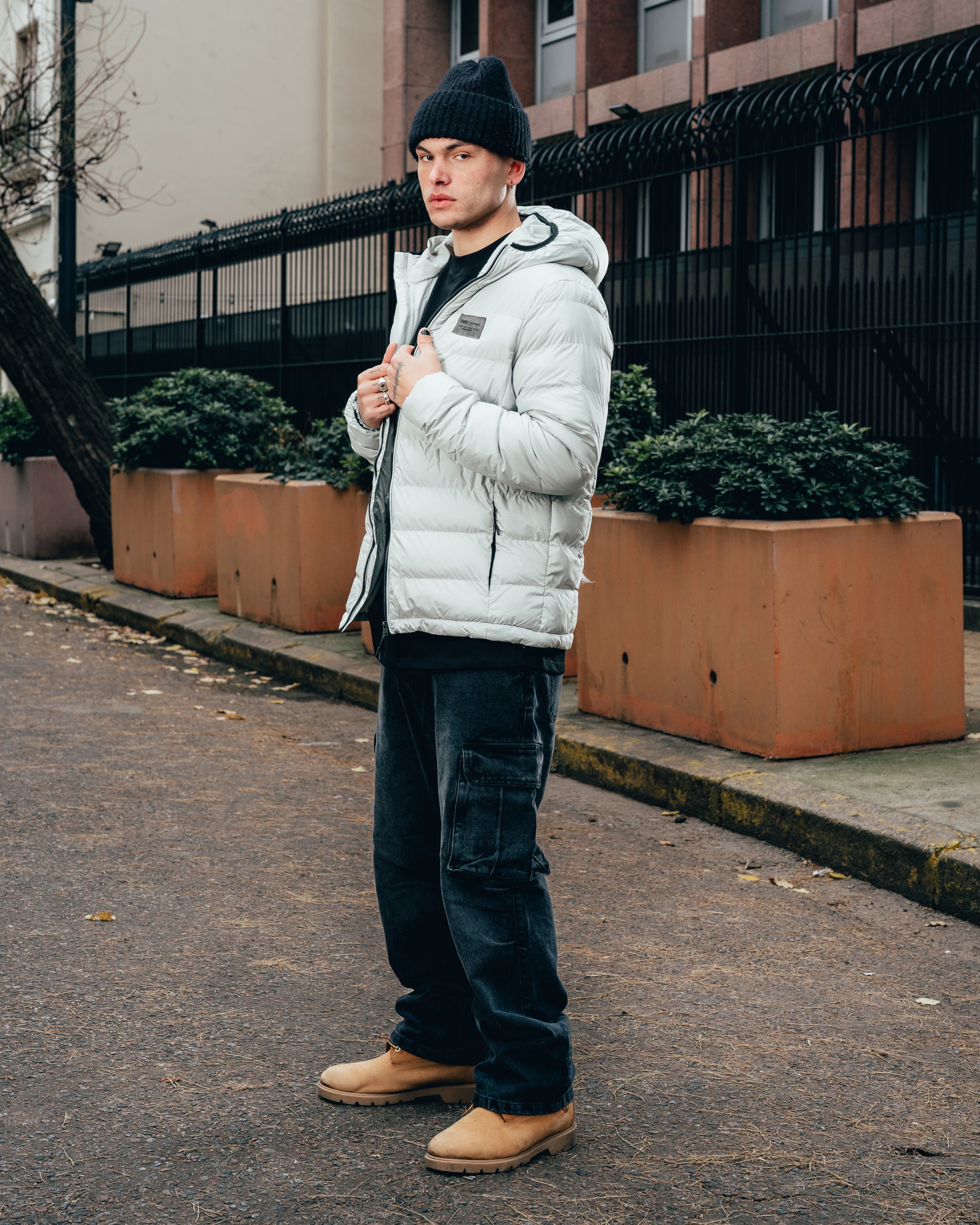 CAMPERA PUFFER [ PRIMARI ] COOL GREY