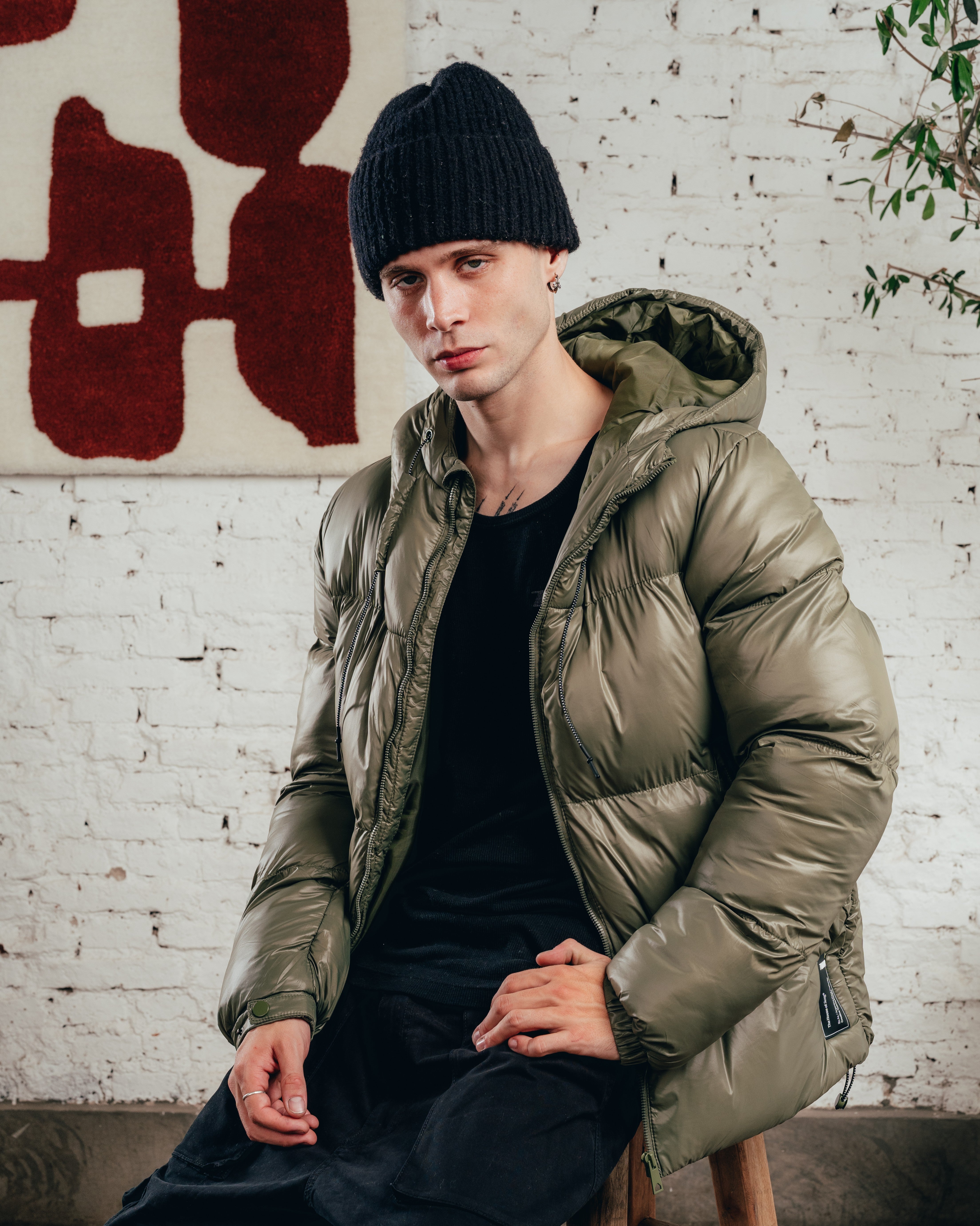 CAMPERA PUFFER [ COMFORT ] OLIVE GREEN