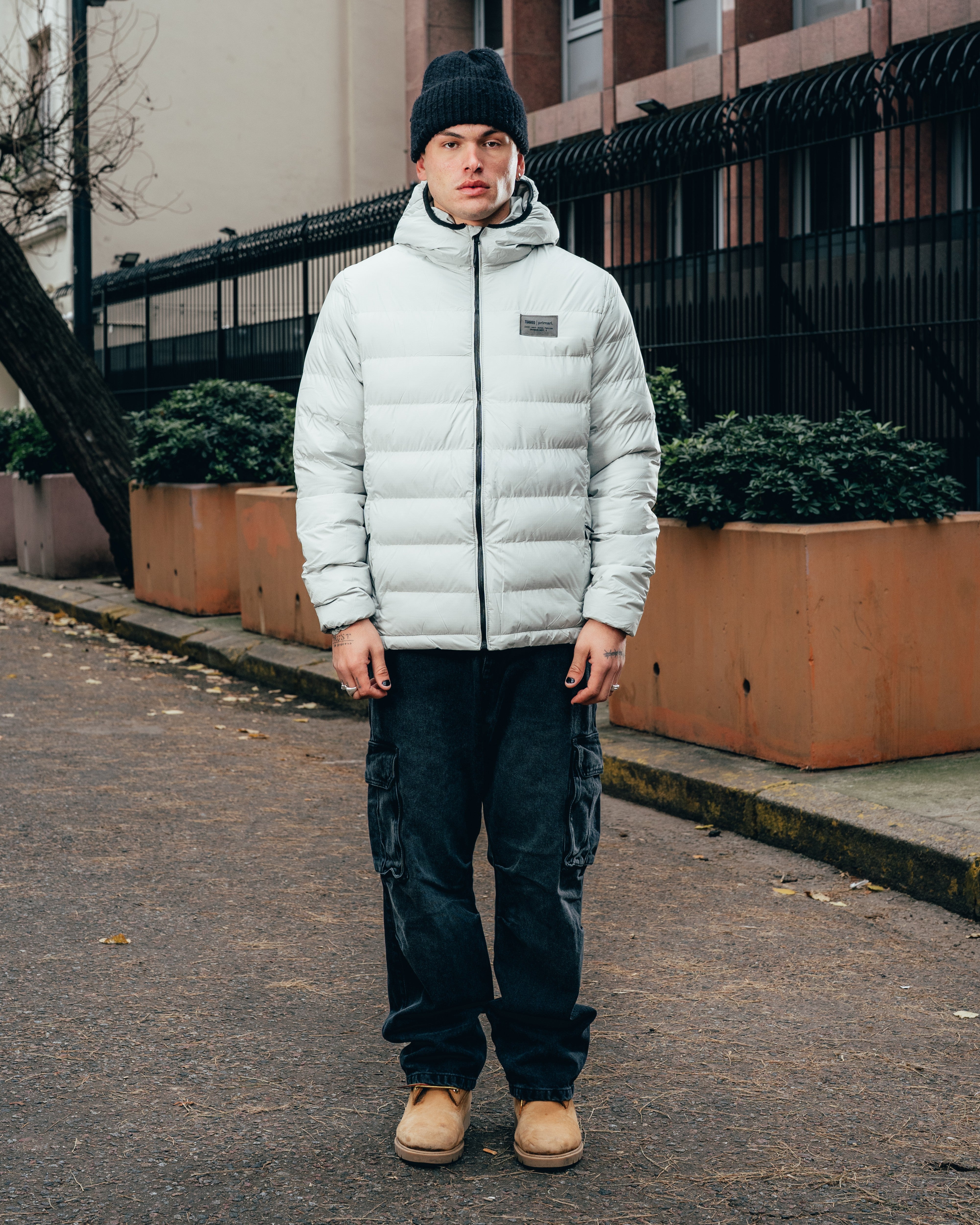 CAMPERA PUFFER [ PRIMARI ] COOL GREY