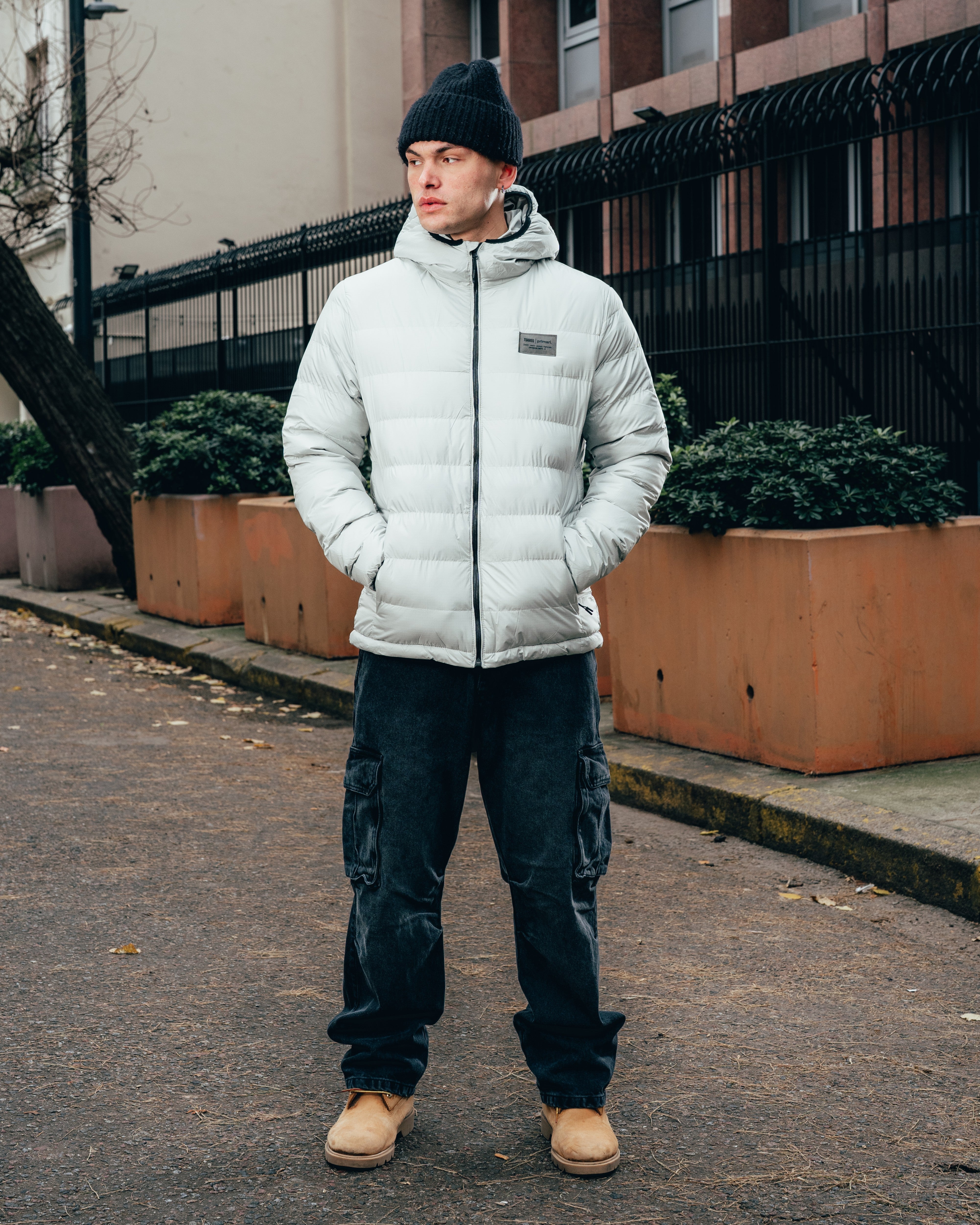CAMPERA PUFFER [ PRIMARI ] COOL GREY