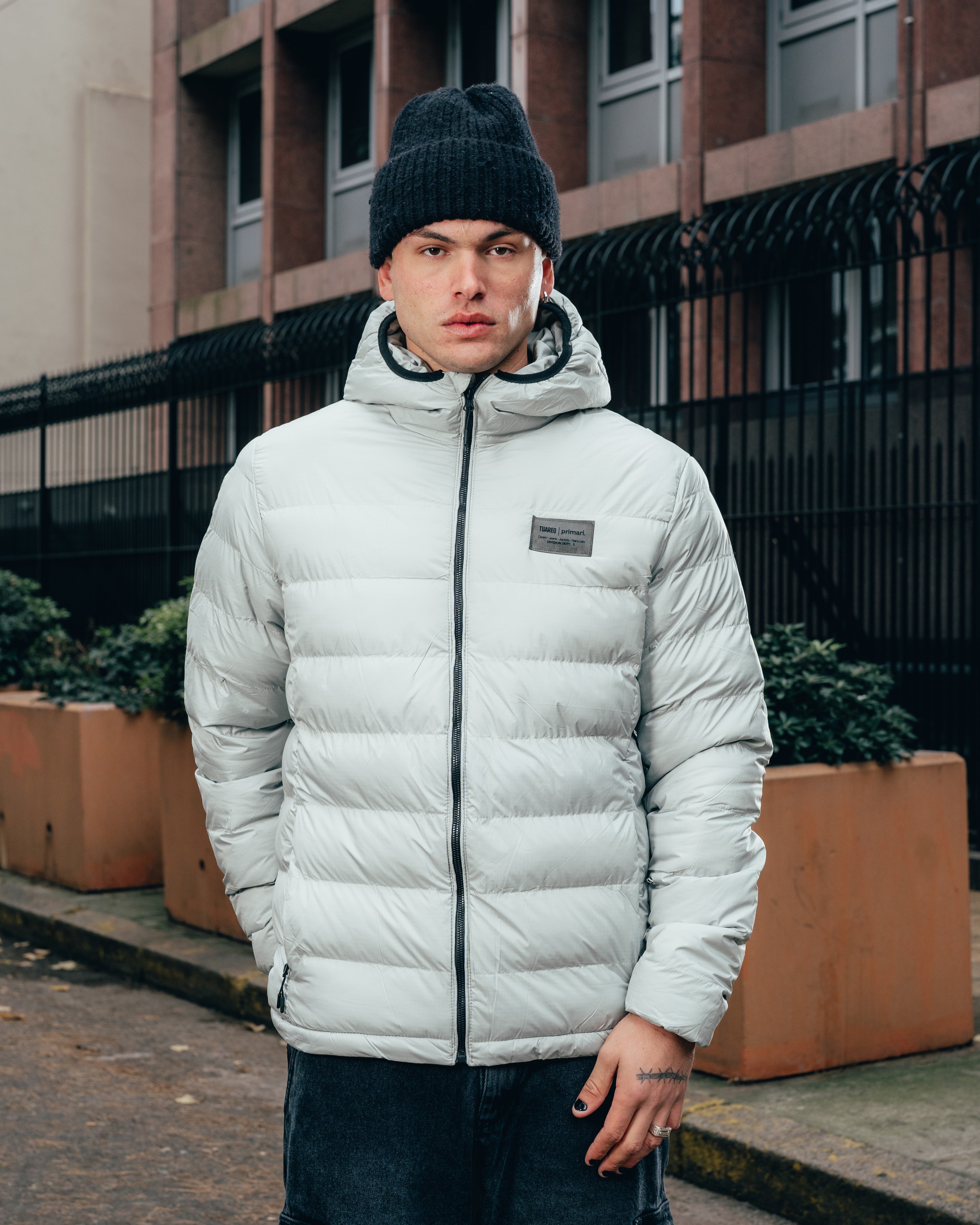 CAMPERA PUFFER [ PRIMARI ] COOL GREY