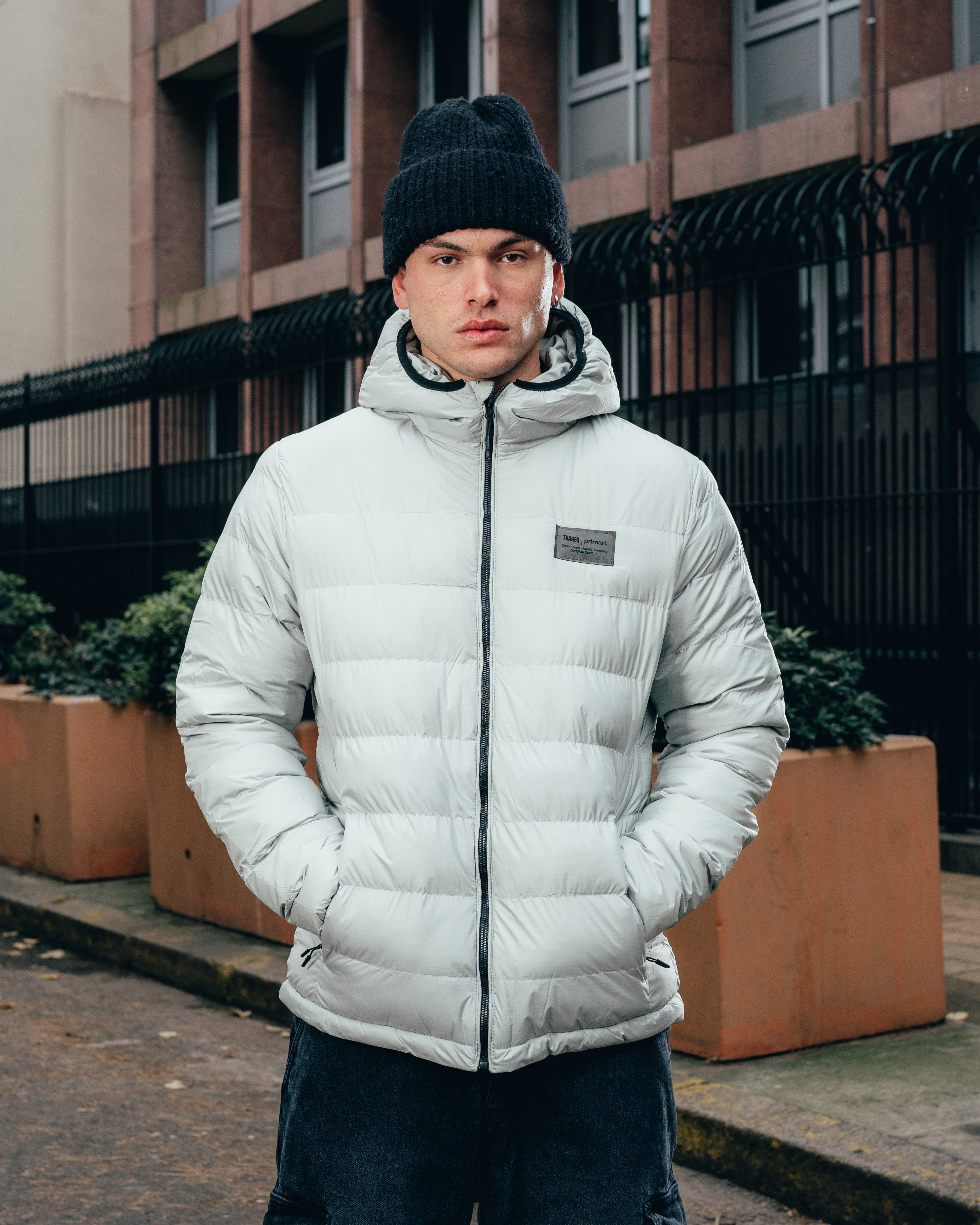 CAMPERA PUFFER [ PRIMARI ] COOL GREY