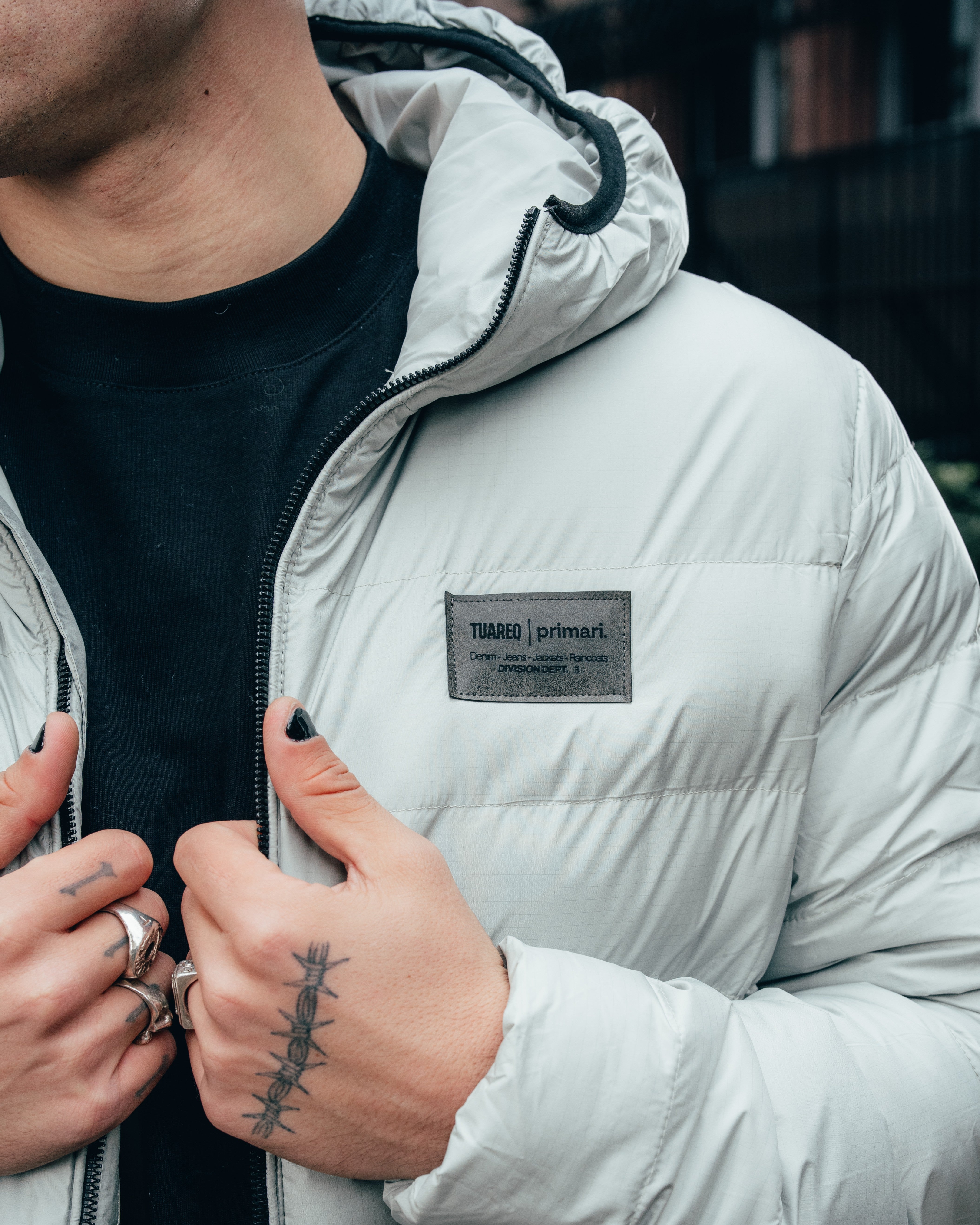 CAMPERA PUFFER [ PRIMARI ] COOL GREY