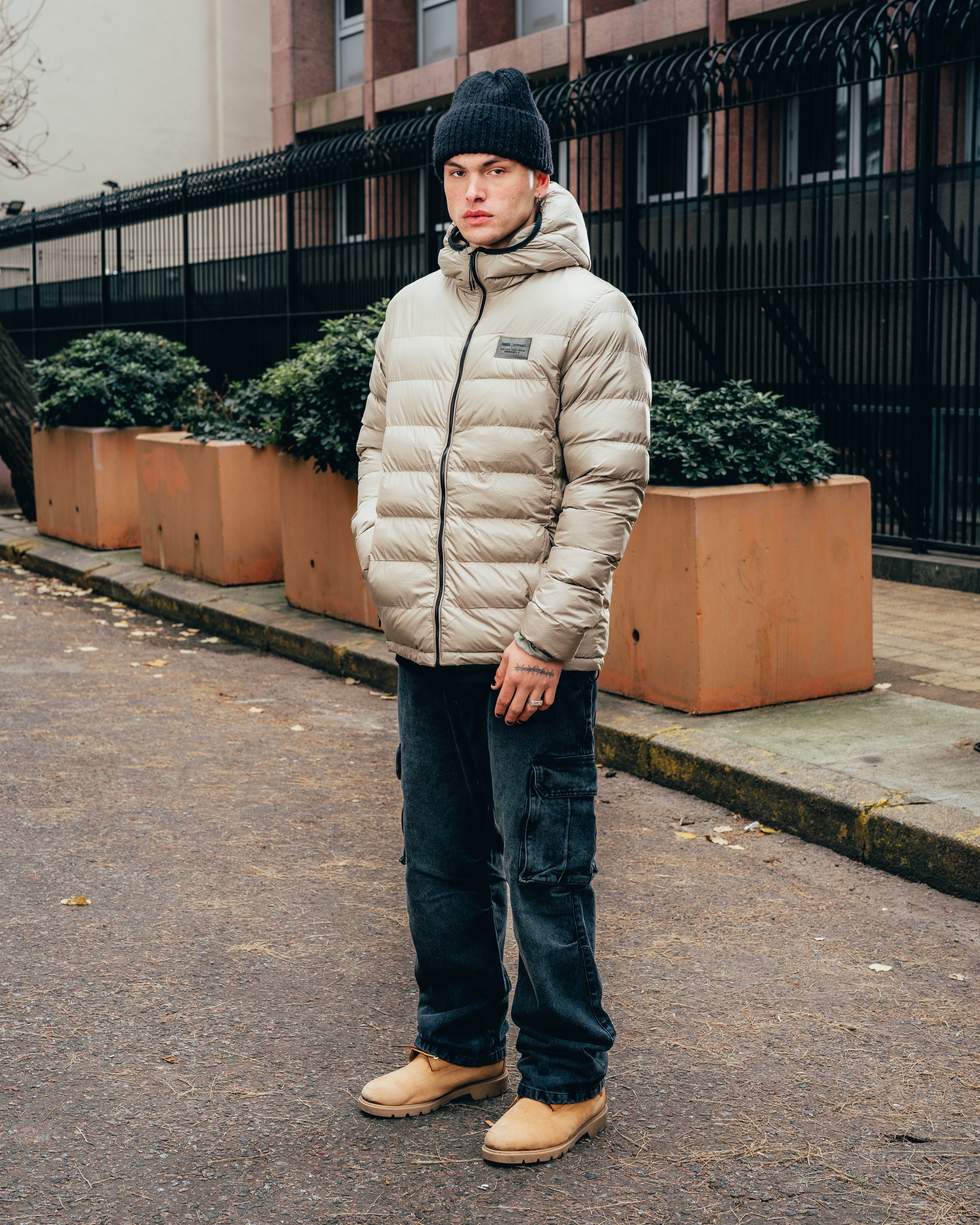 CAMPERA PUFFER [ PRIMARI ] MILITARY GREEN