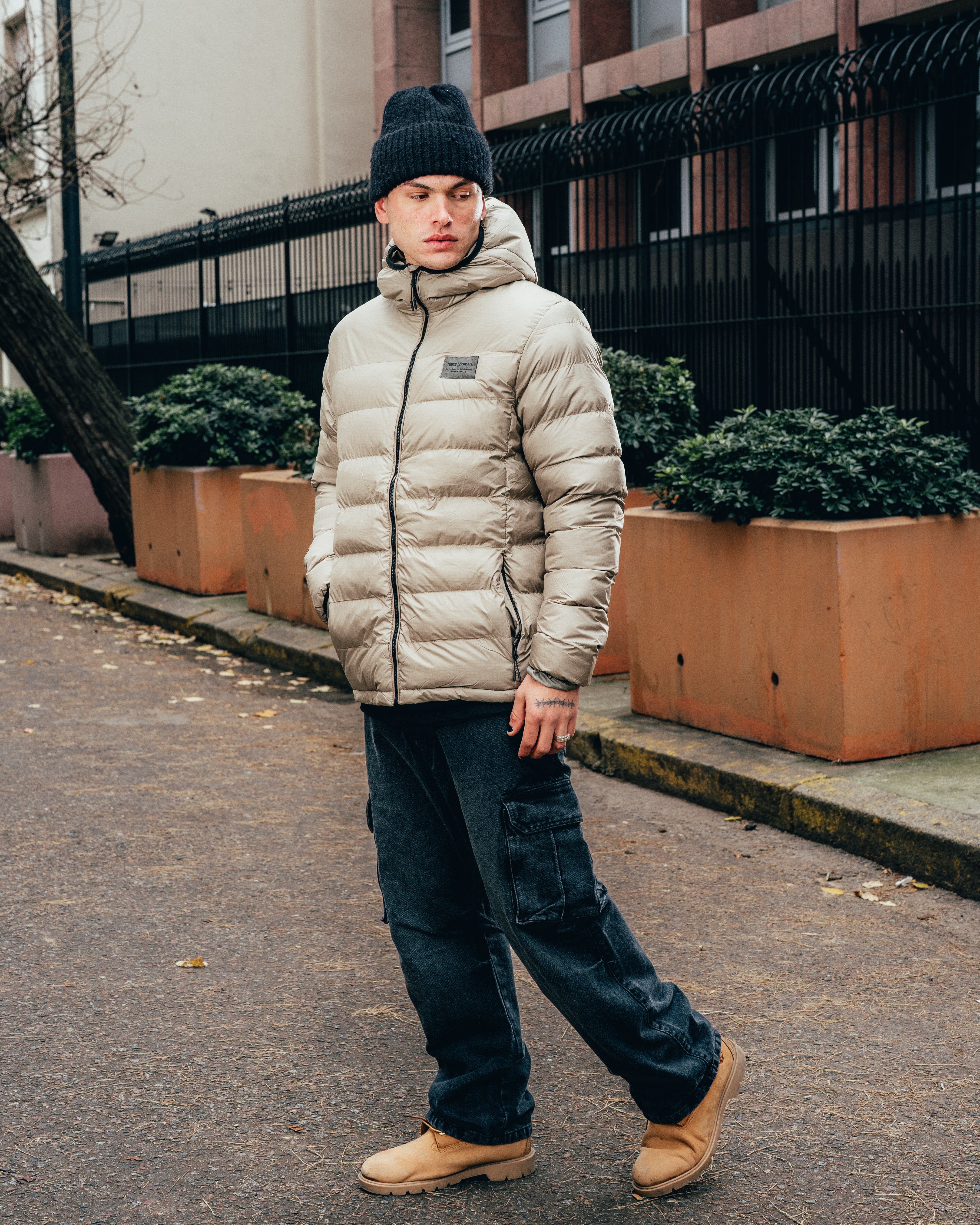 CAMPERA PUFFER [ PRIMARI ] MILITARY GREEN
