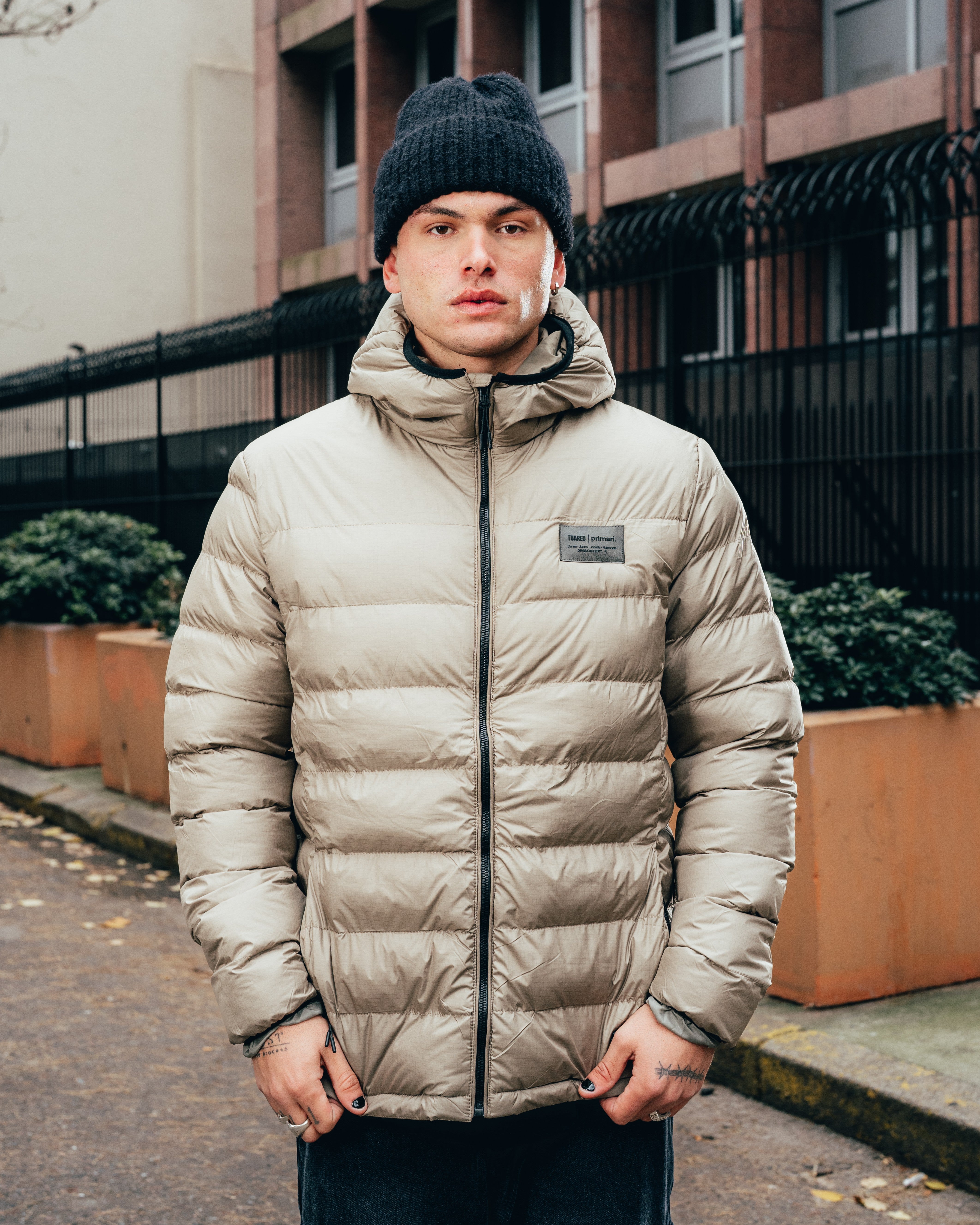 CAMPERA PUFFER [ PRIMARI ] MILITARY GREEN