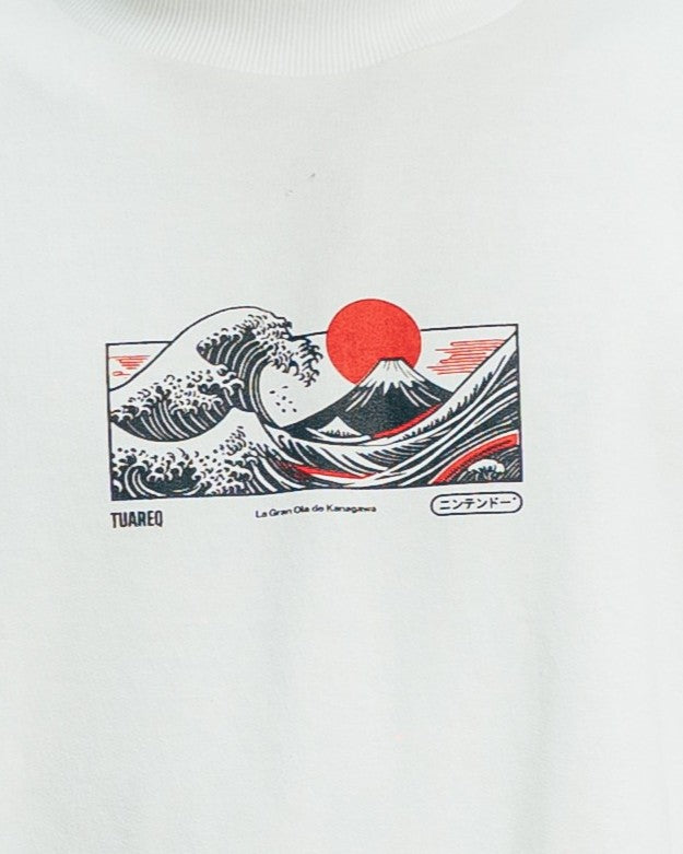 KIMONO RUSTICO [ NINTENDO ] MONTE FUJI WHITE