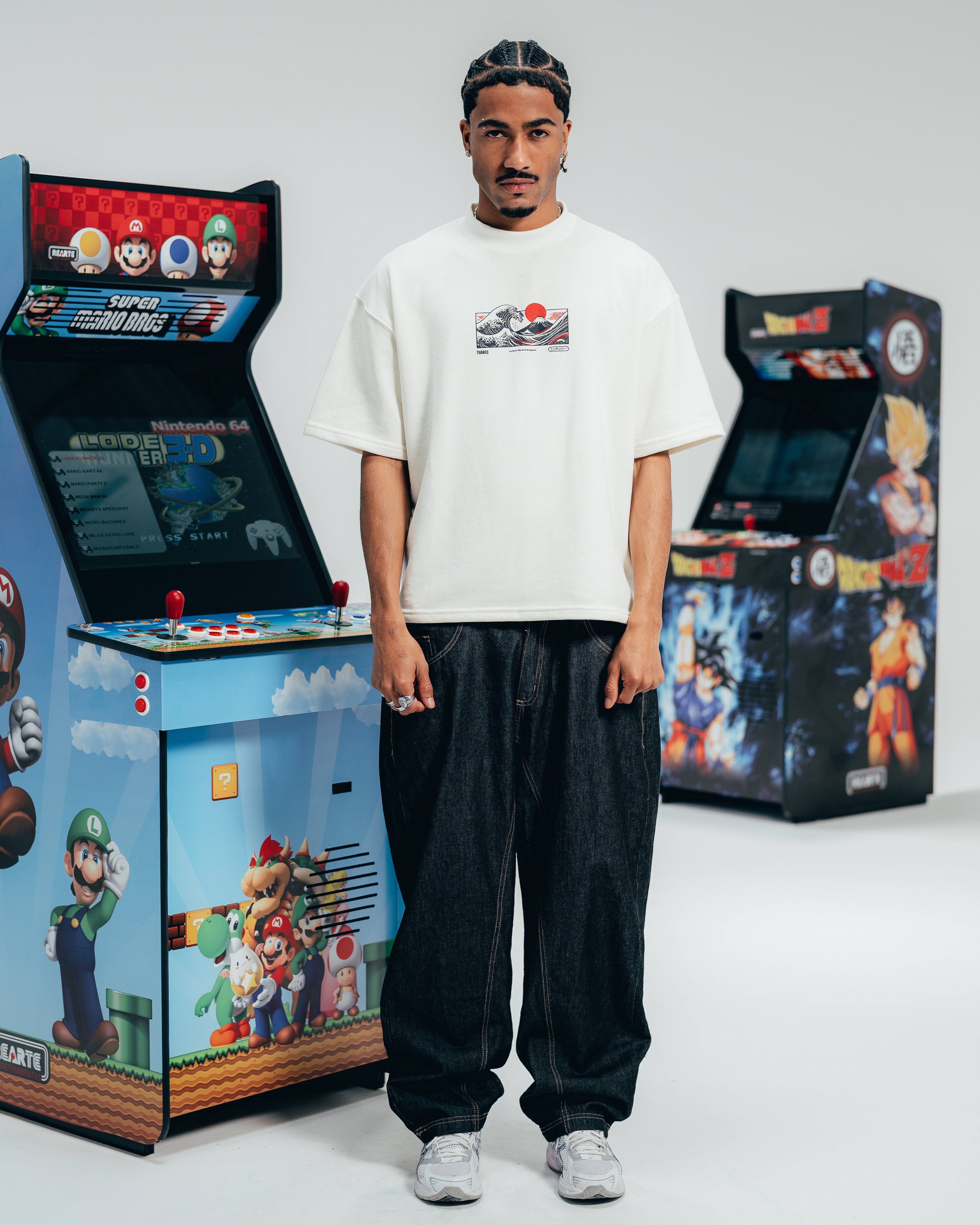 KIMONO RUSTICO [ NINTENDO ] MONTE FUJI WHITE