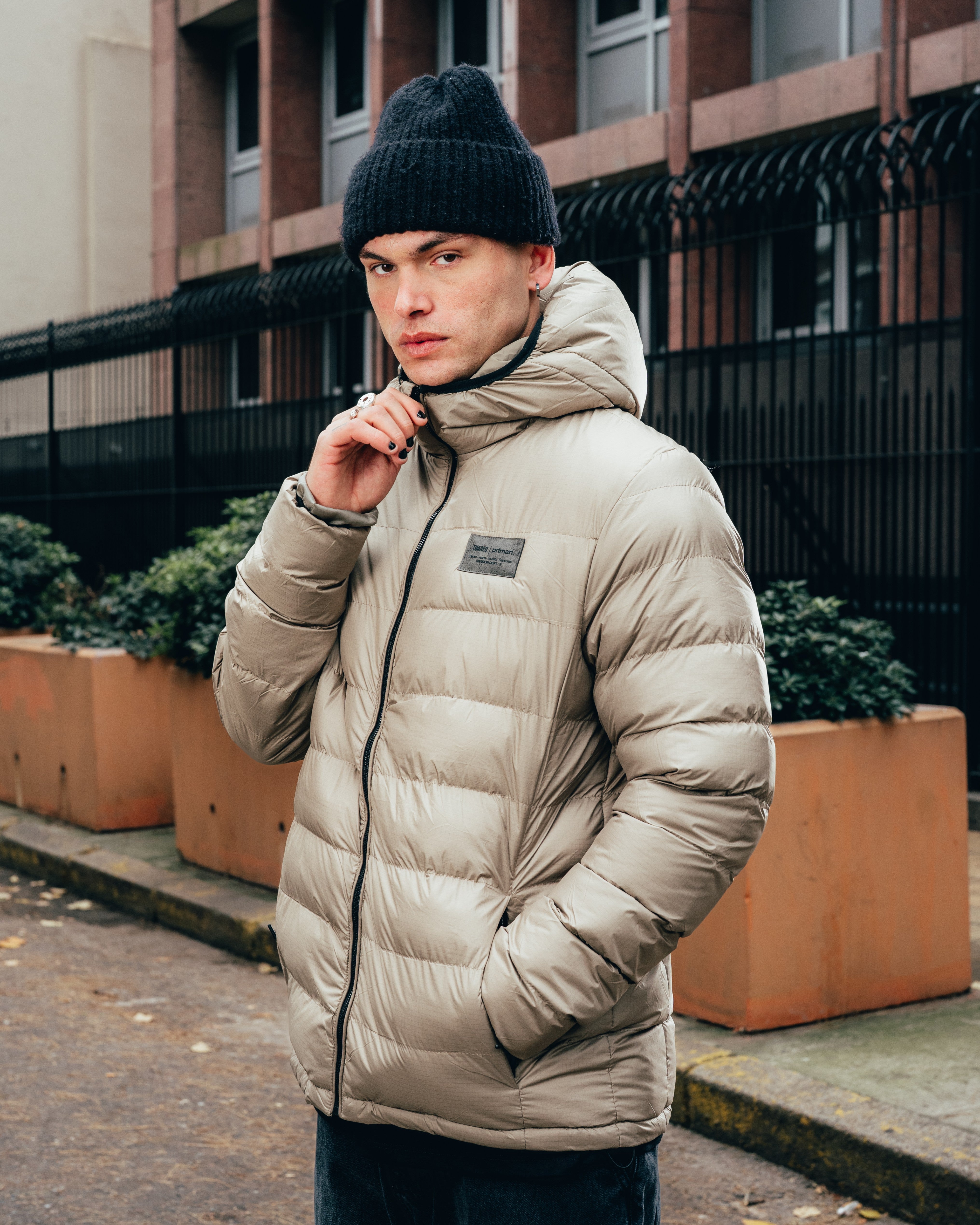 CAMPERA PUFFER [ PRIMARI ] MILITARY GREEN