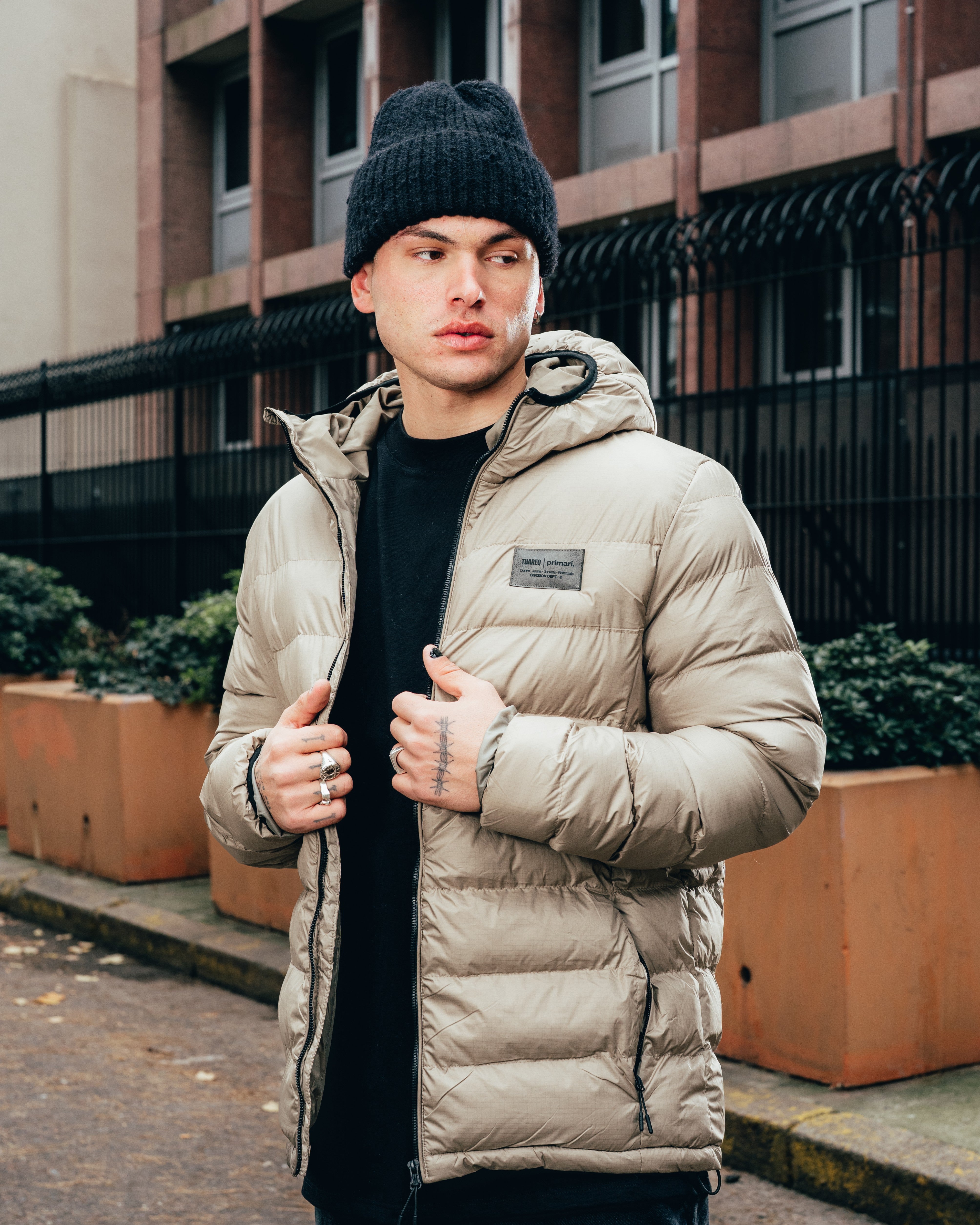 CAMPERA PUFFER [ PRIMARI ] MILITARY GREEN