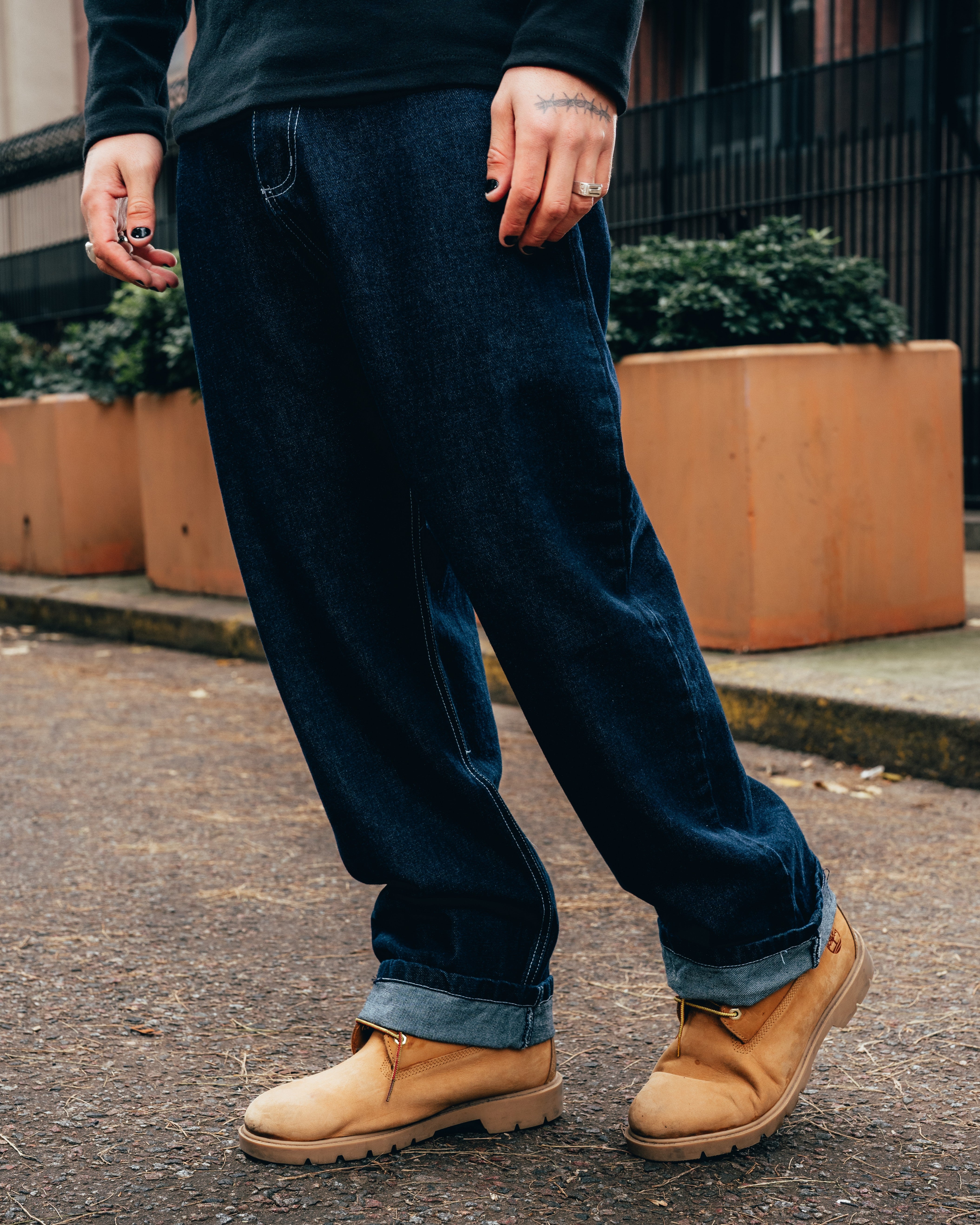 JEAN WIDE [ PRIMARI ] TOTAL BLUE