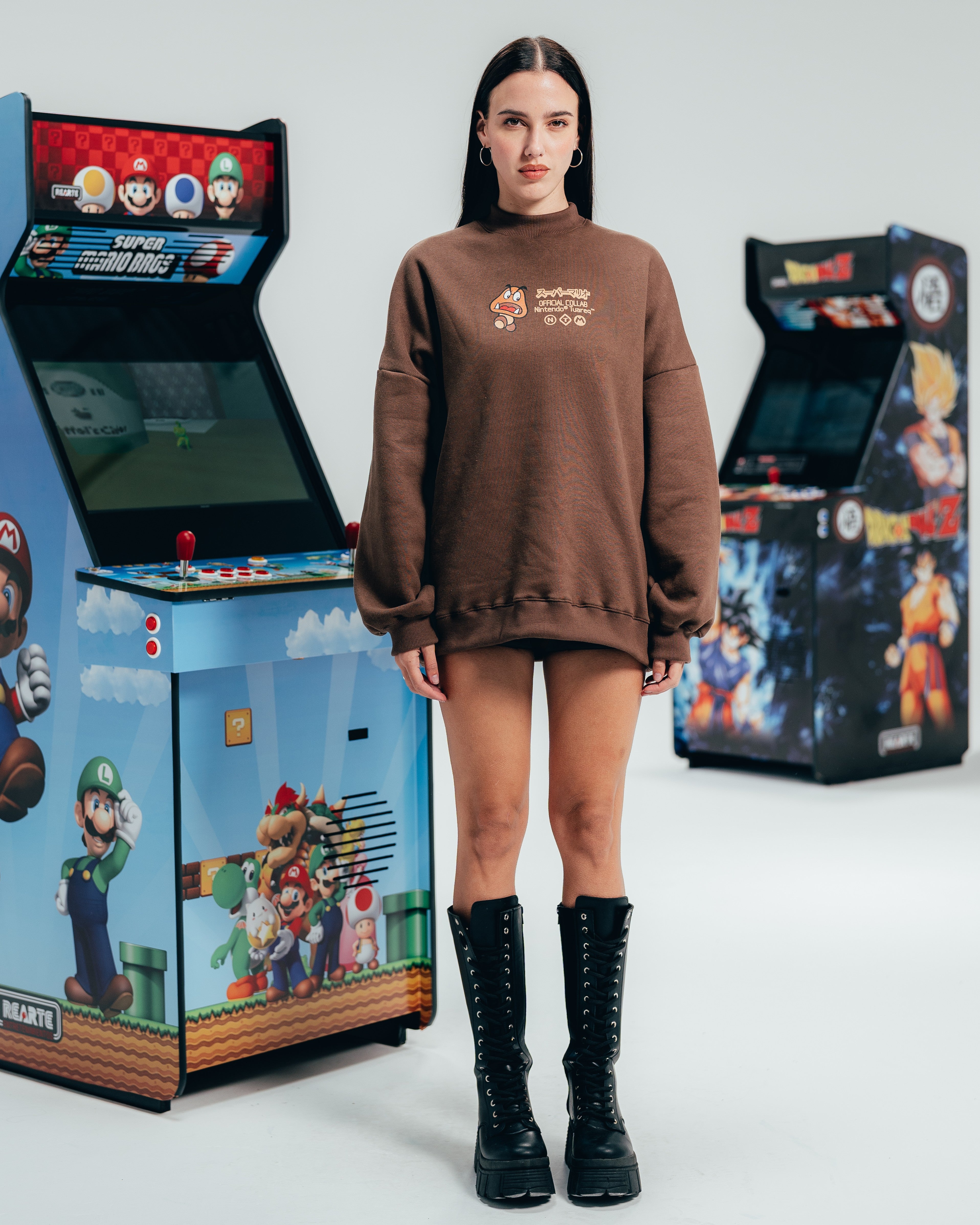 CREWNECK [ NINTENDO ] GOOMBA