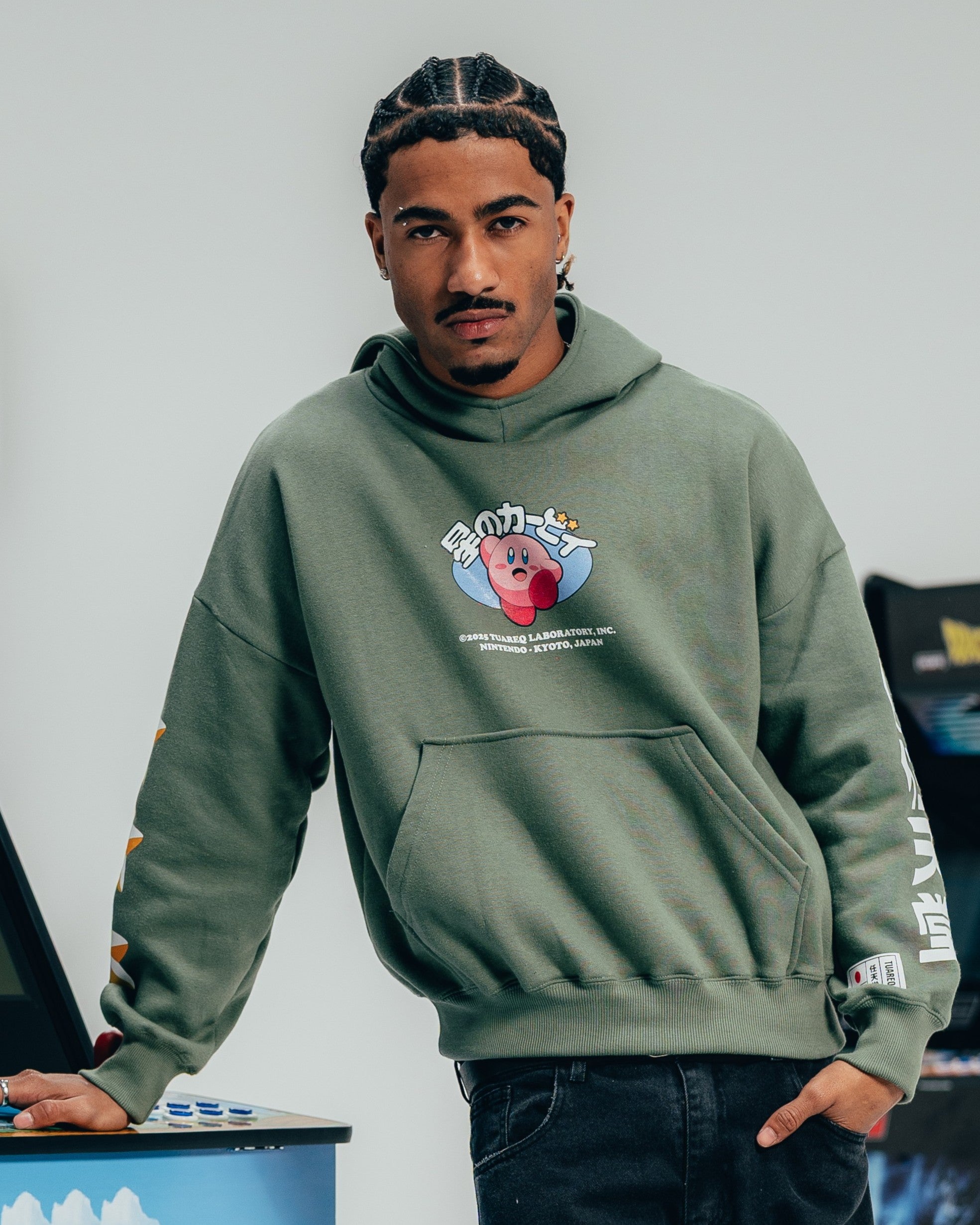 HOODIE EXTRAHEAVY [ NINTENDO ] KIRBY TRIPLE STAR