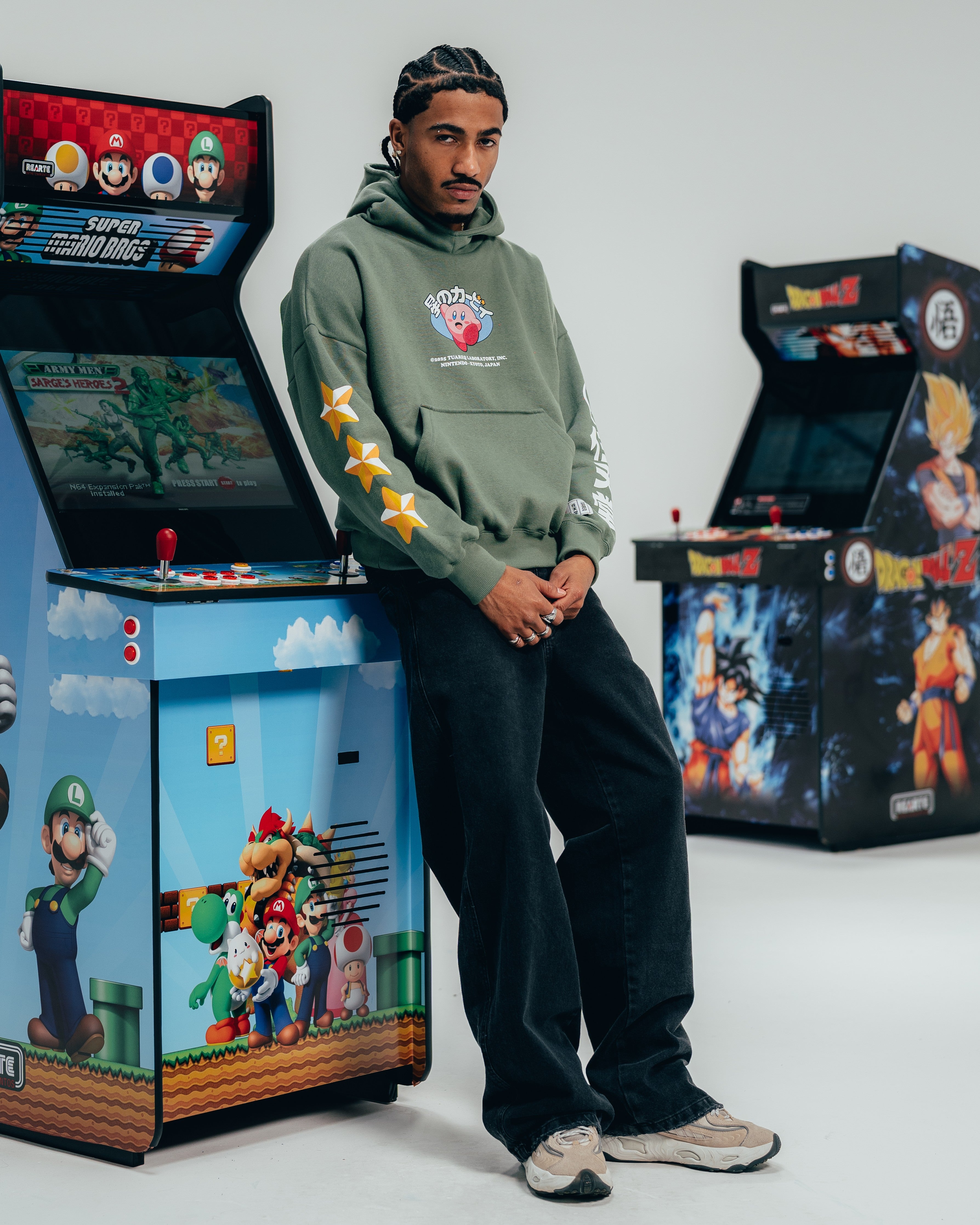 HOODIE EXTRAHEAVY [ NINTENDO ] KIRBY TRIPLE STAR