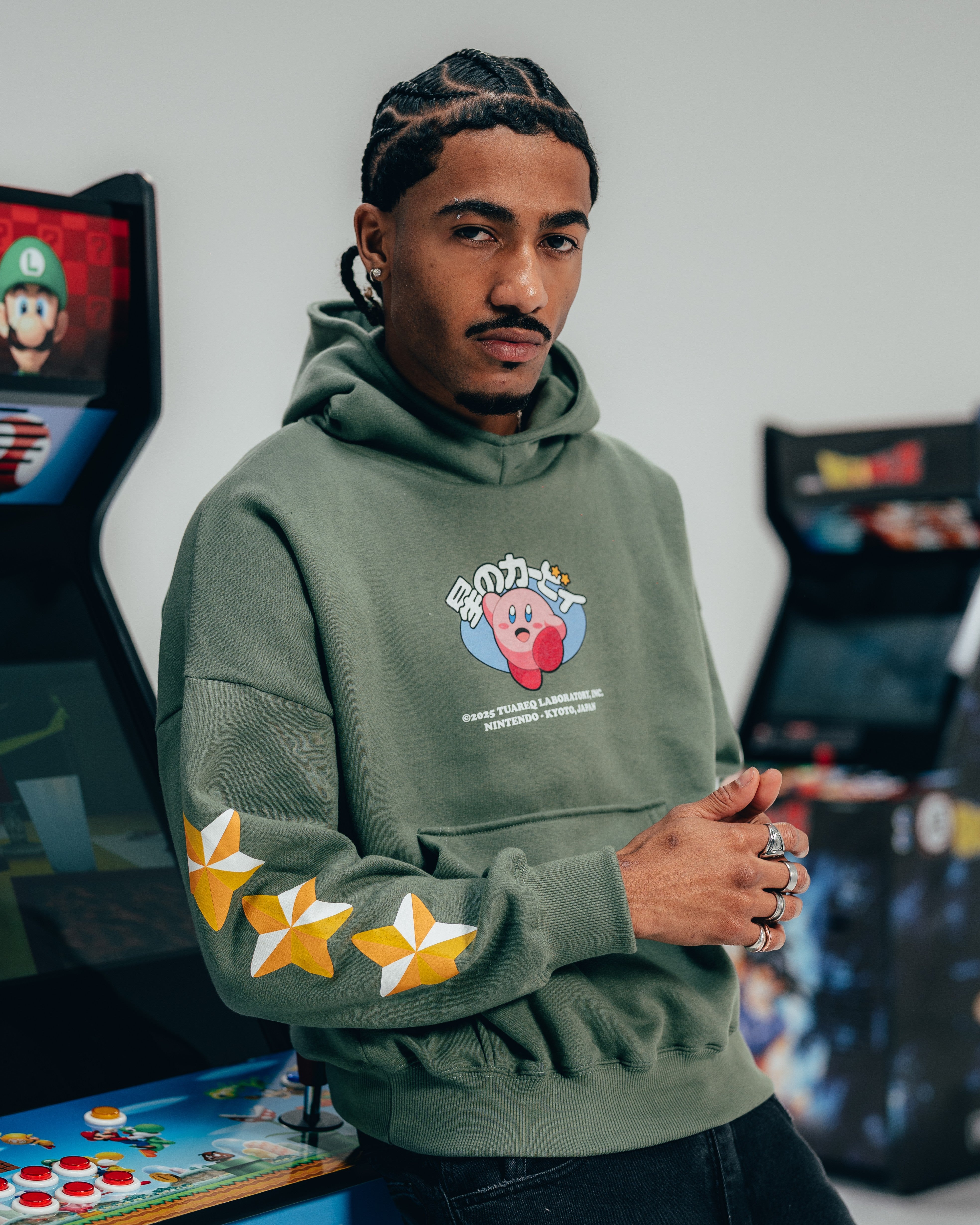 HOODIE EXTRAHEAVY [ NINTENDO ] KIRBY TRIPLE STAR