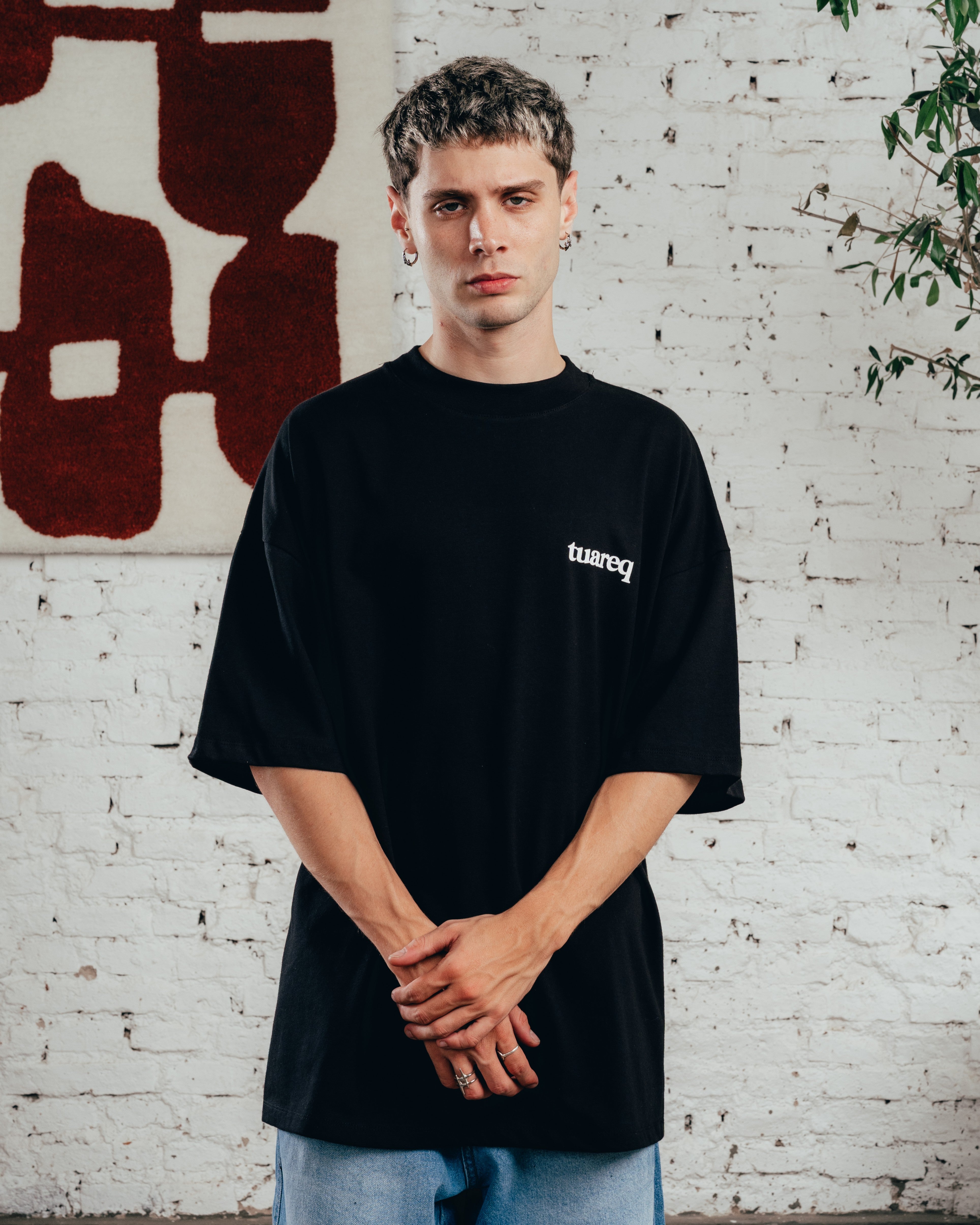REMERA OVERSIZED [ COMFORT ] GALGO BLACK