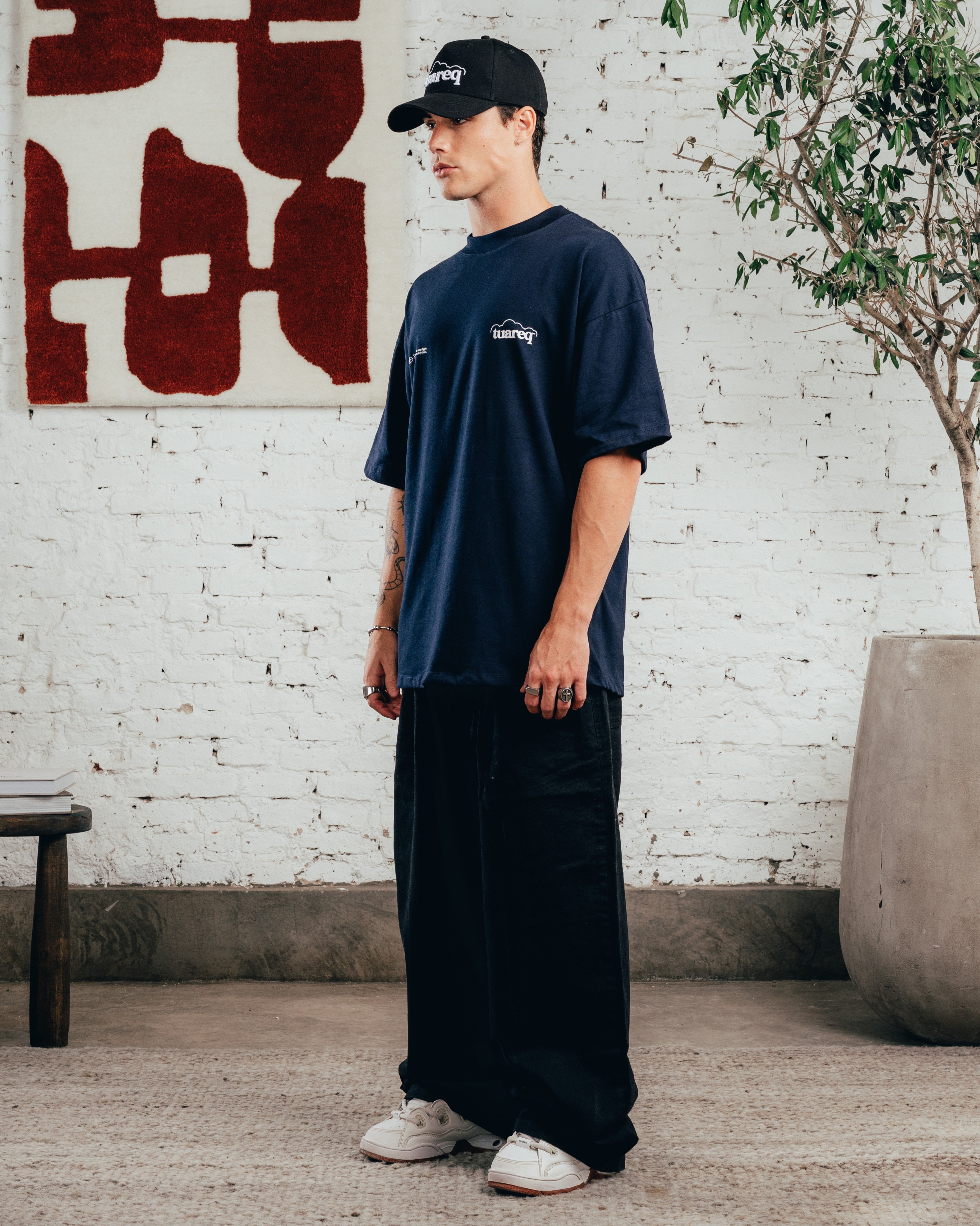 REMERA OVERSIZED [ COMFORT ] CLOUD BLUE