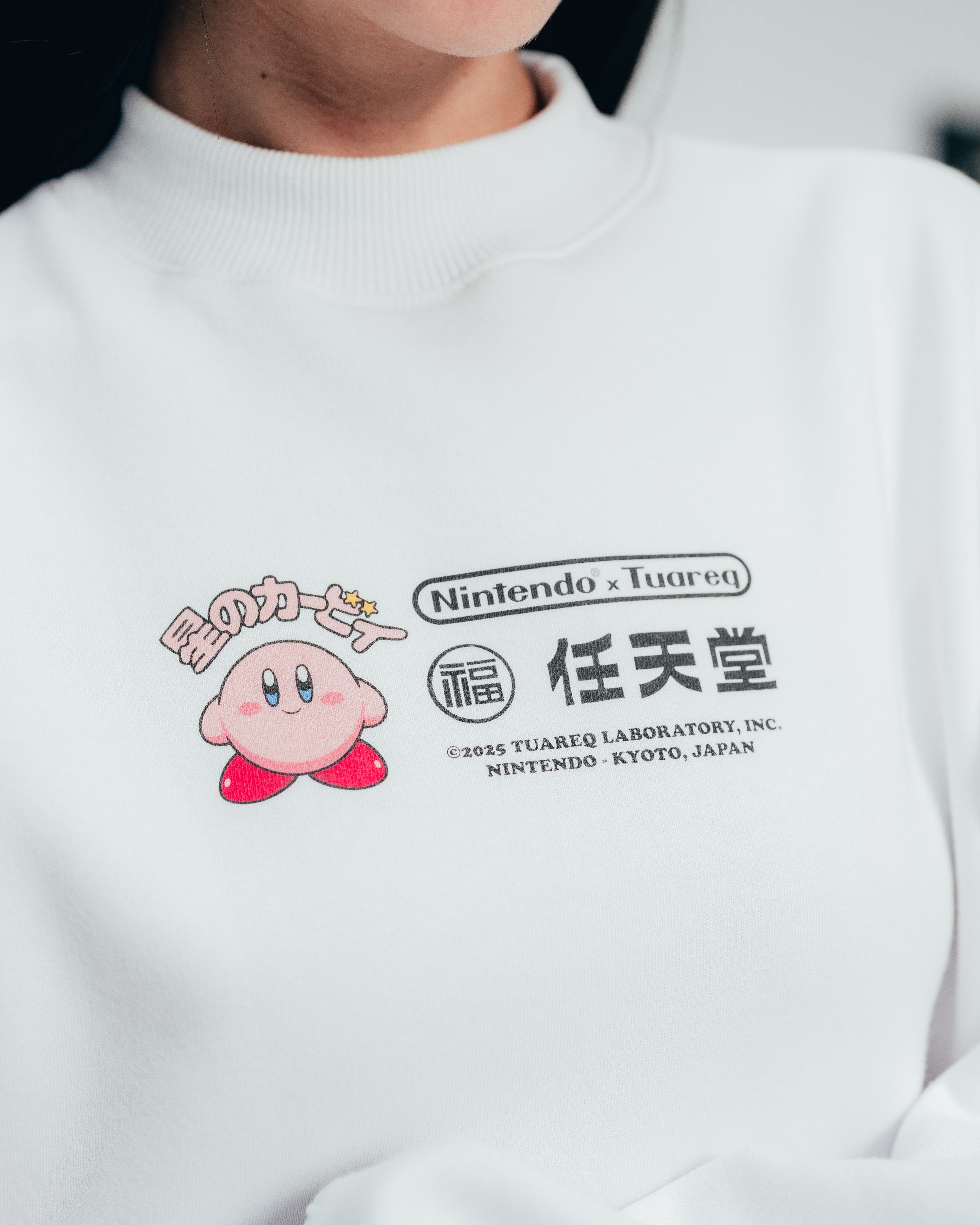 CREWNECK [ NINTENDO ] KIRBY WHITE