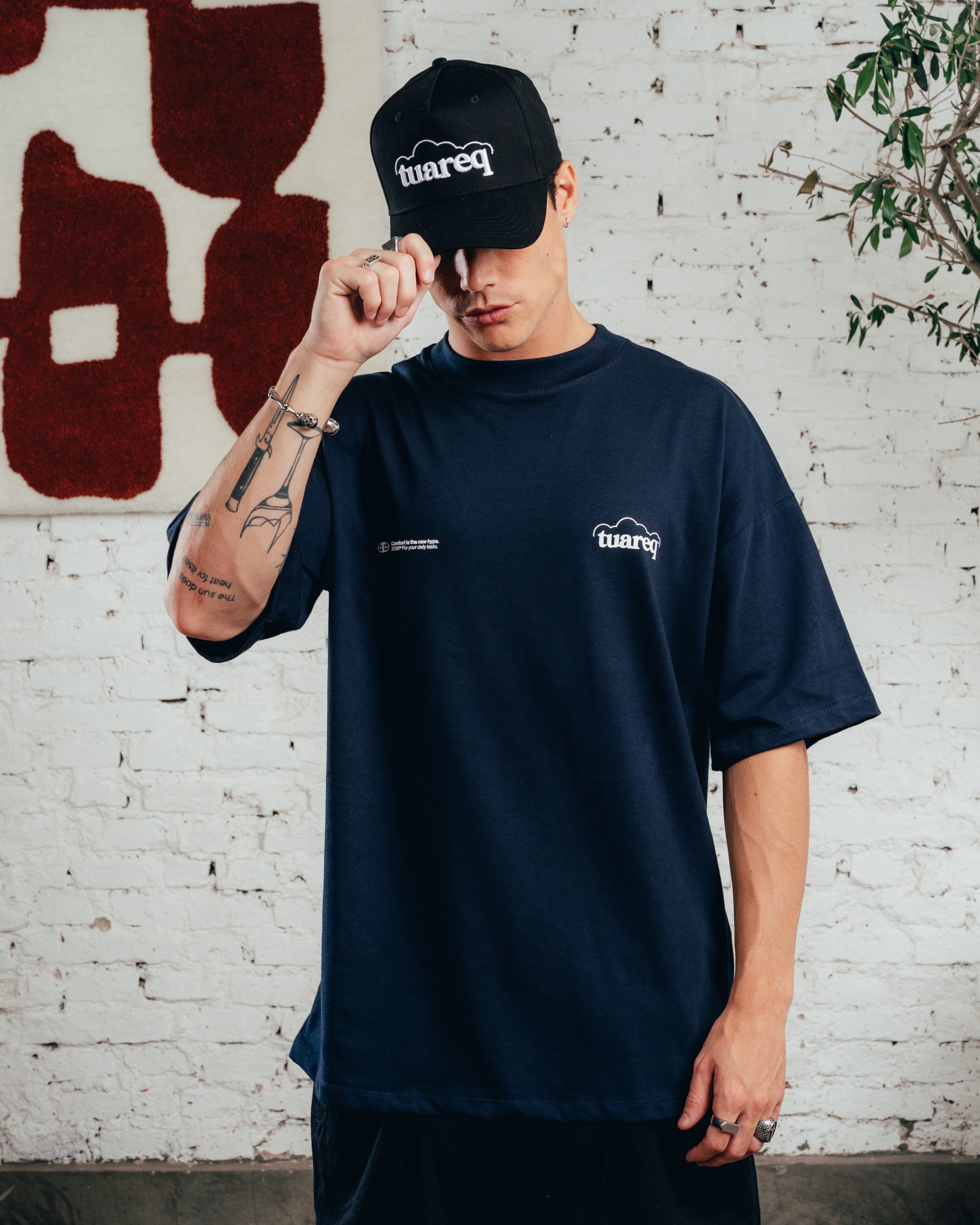REMERA OVERSIZED [ COMFORT ] CLOUD BLUE