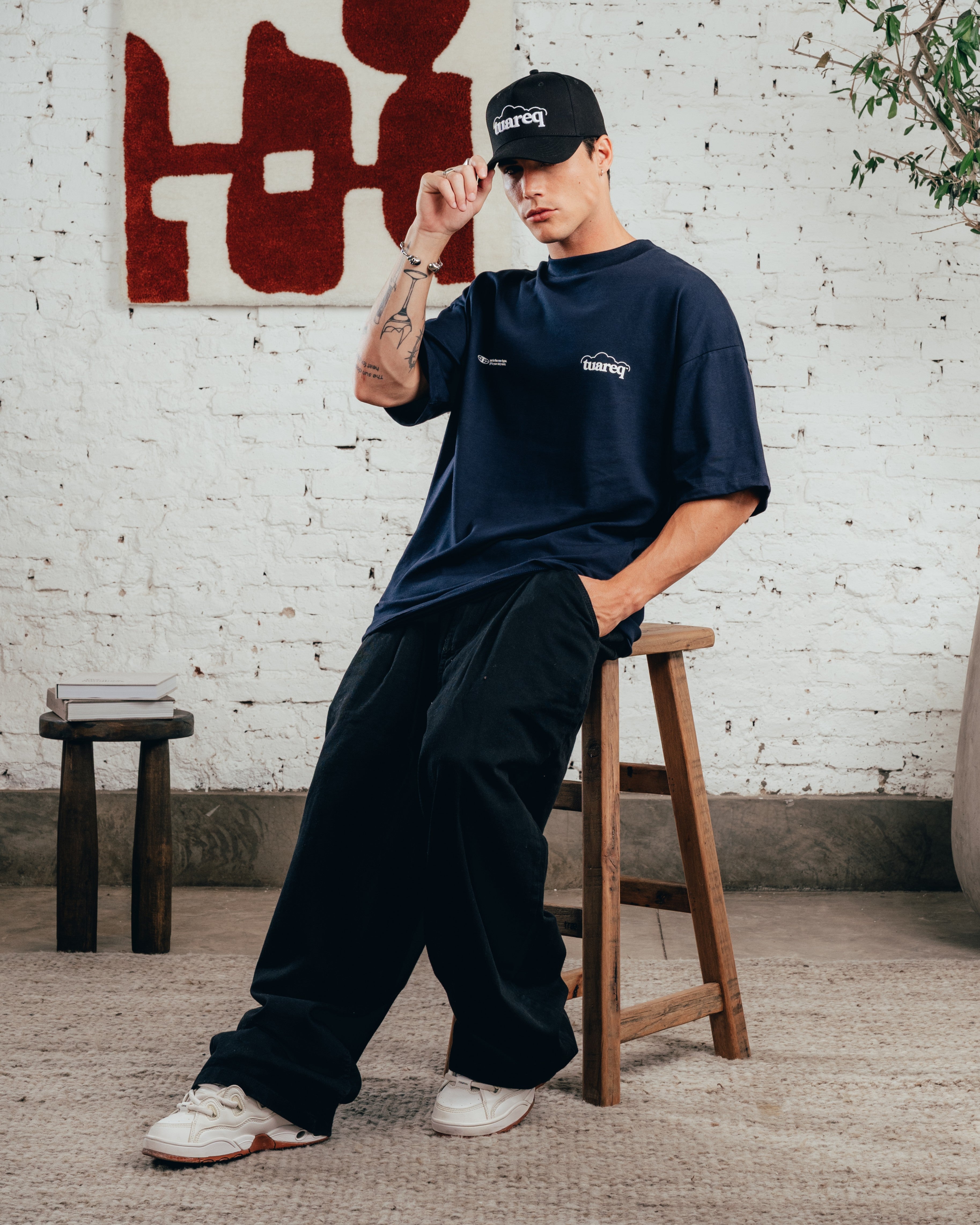 REMERA OVERSIZED [ COMFORT ] CLOUD BLUE