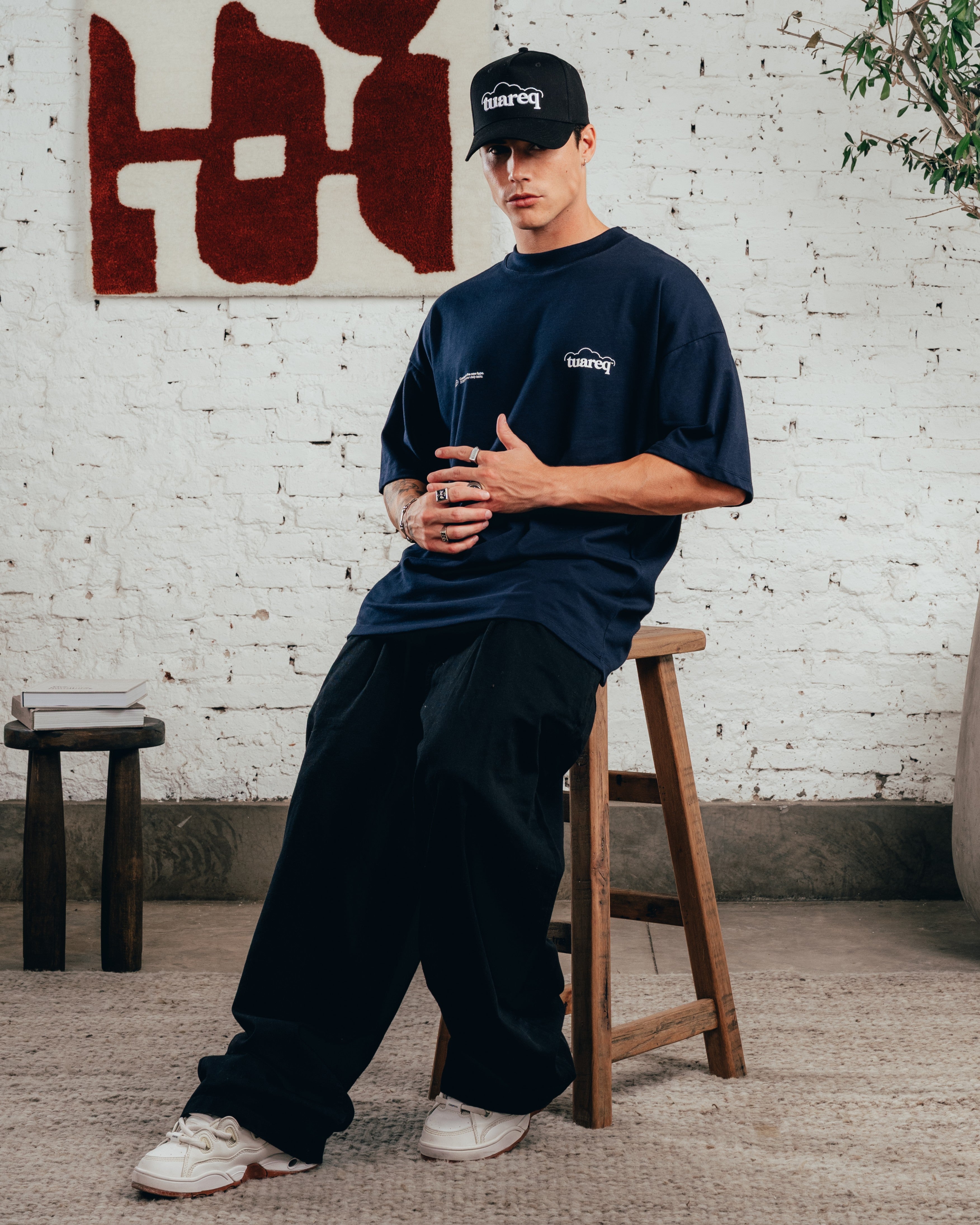 REMERA OVERSIZED [ COMFORT ] CLOUD BLUE