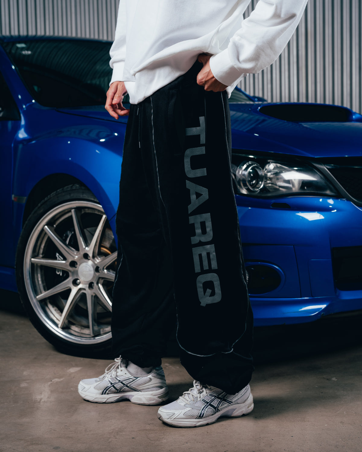JOGGER RUSTICO [ SUBARU ] MEGALOGO 2BLE BLACK