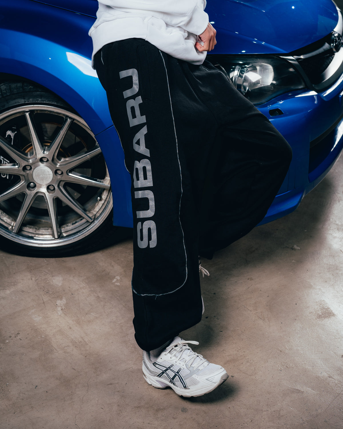 JOGGER RUSTICO [ SUBARU ] MEGALOGO 2BLE BLACK