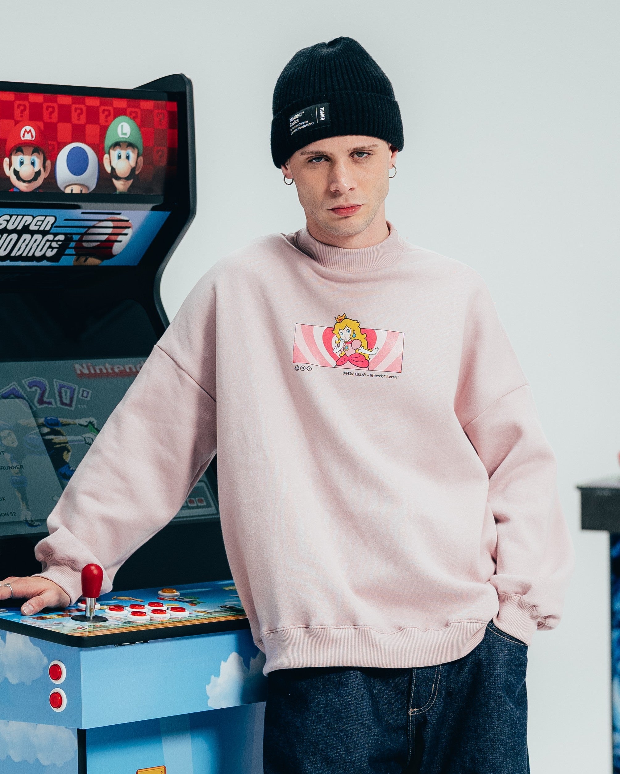 CREWNECK [ NINTENDO ] PRINCESS PEACH