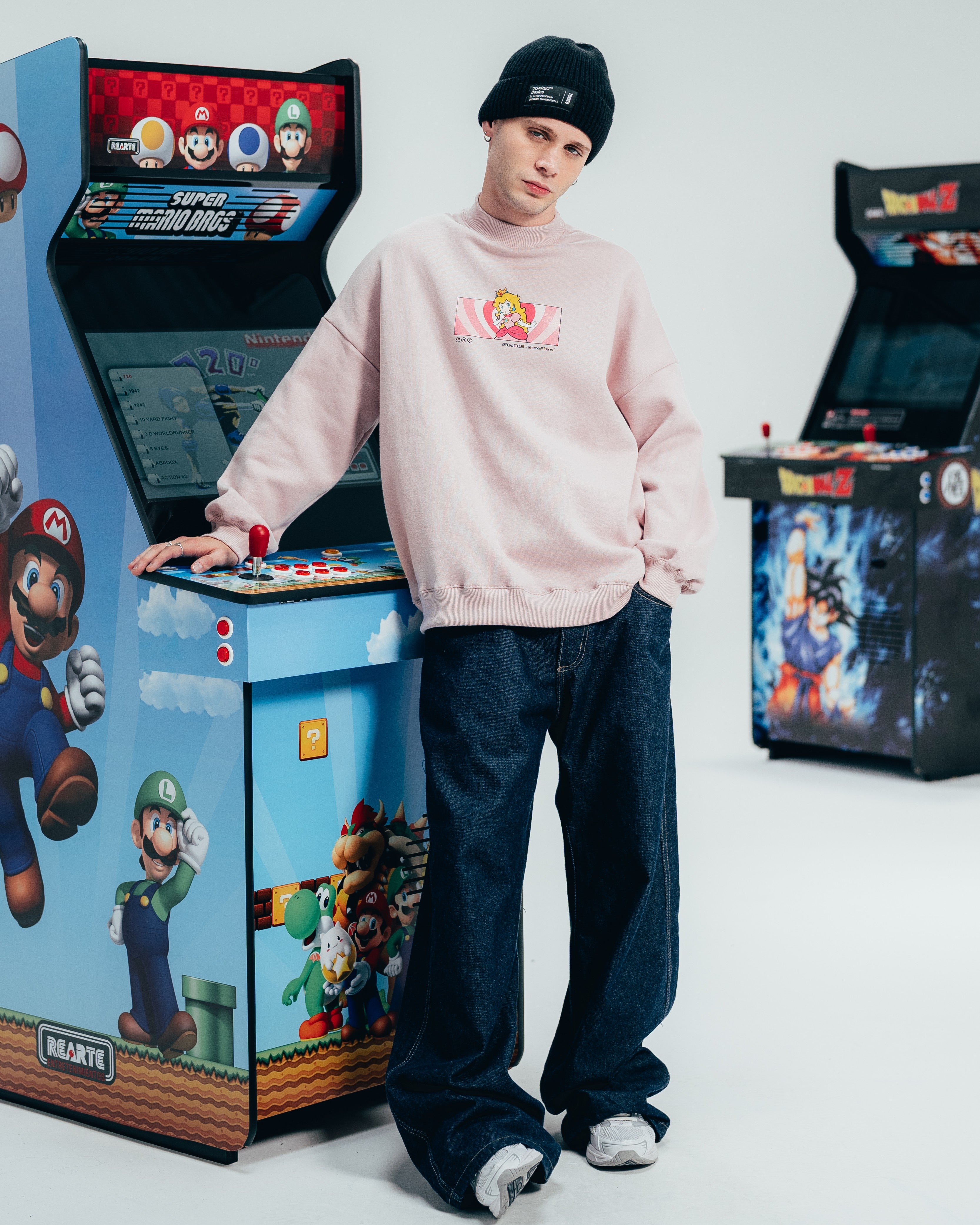 CREWNECK [ NINTENDO ] PRINCESS PEACH