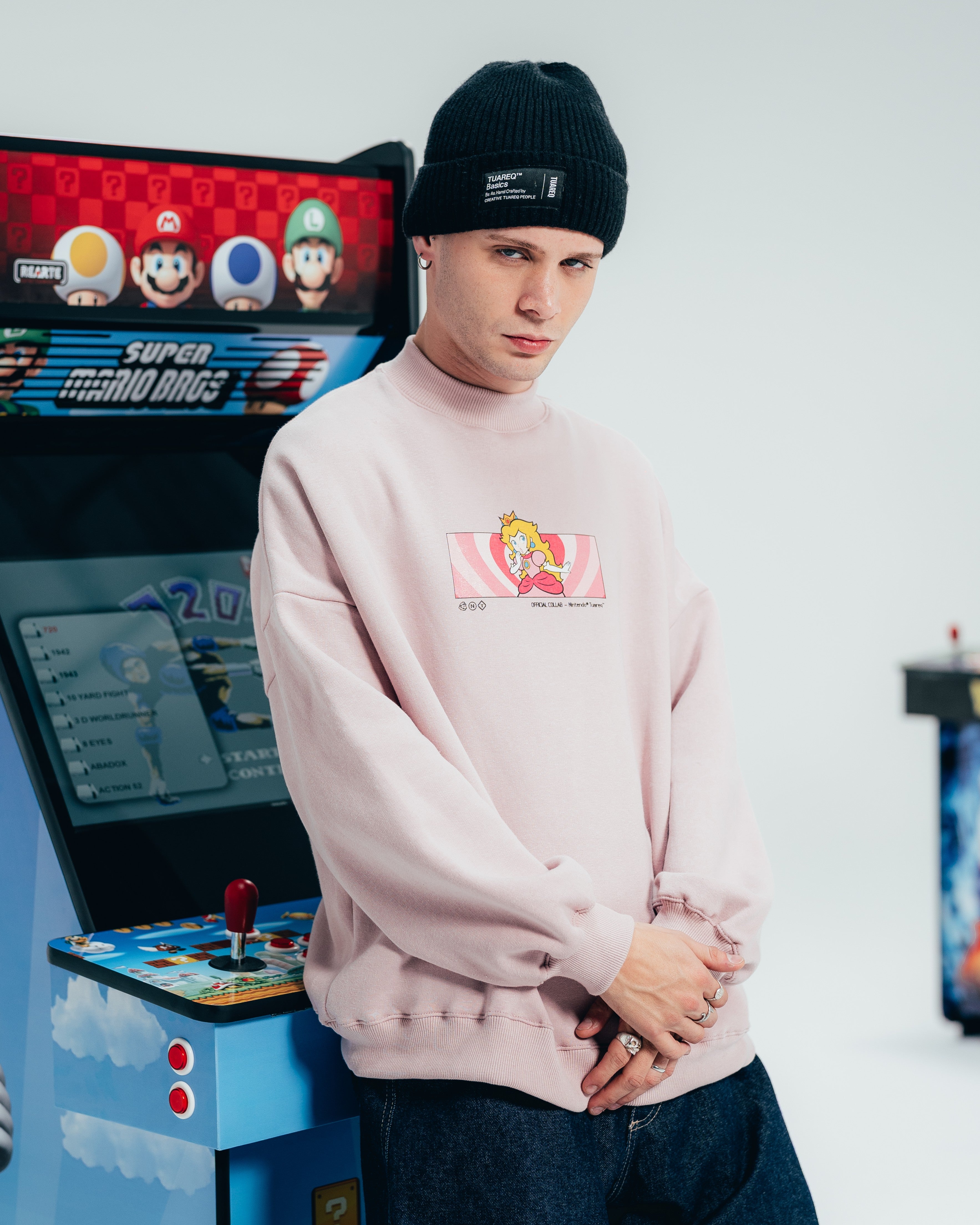 CREWNECK [ NINTENDO ] PRINCESS PEACH