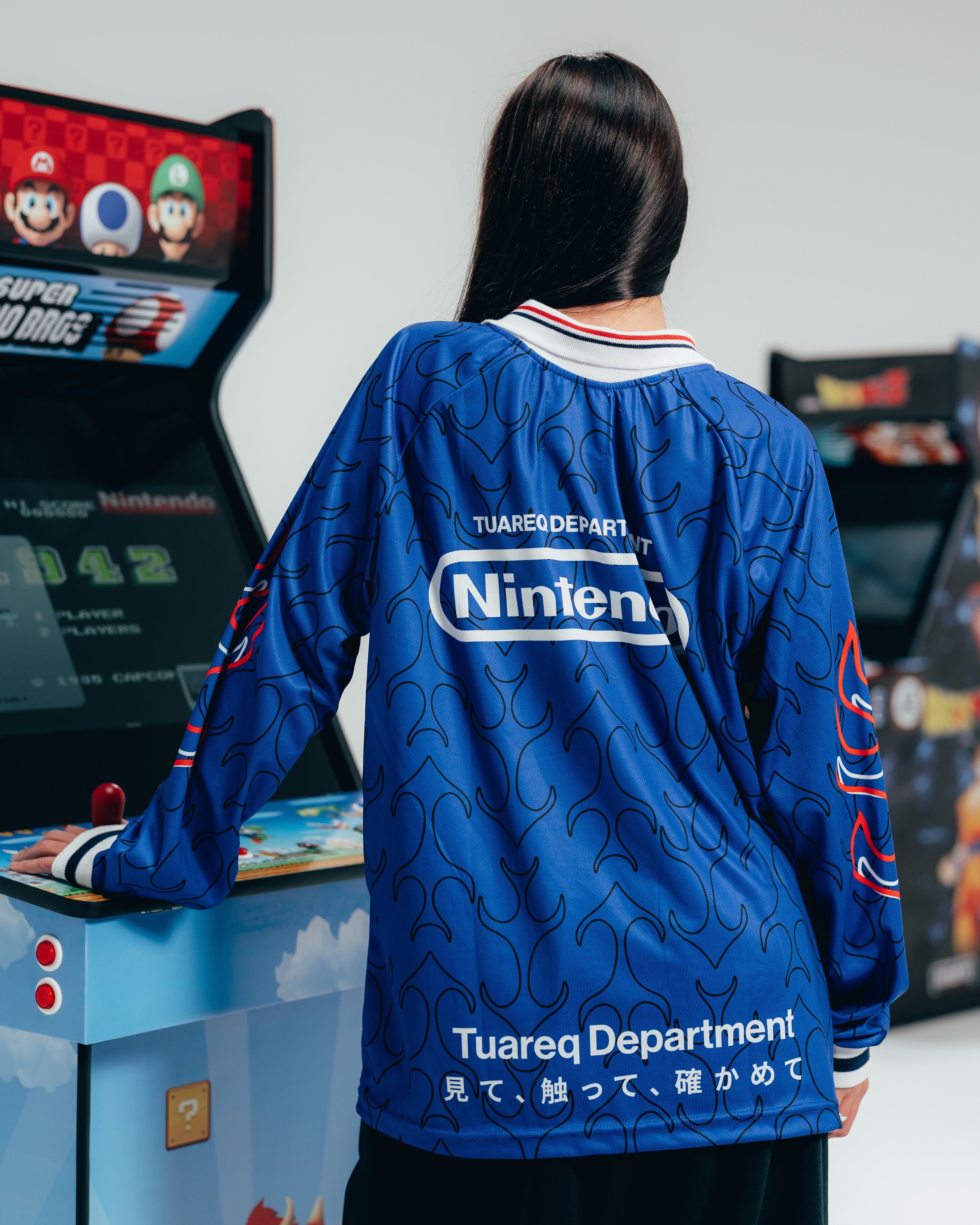 CAMISETA FUTBOL [ NINTENDO ] JAPANESE BLUE