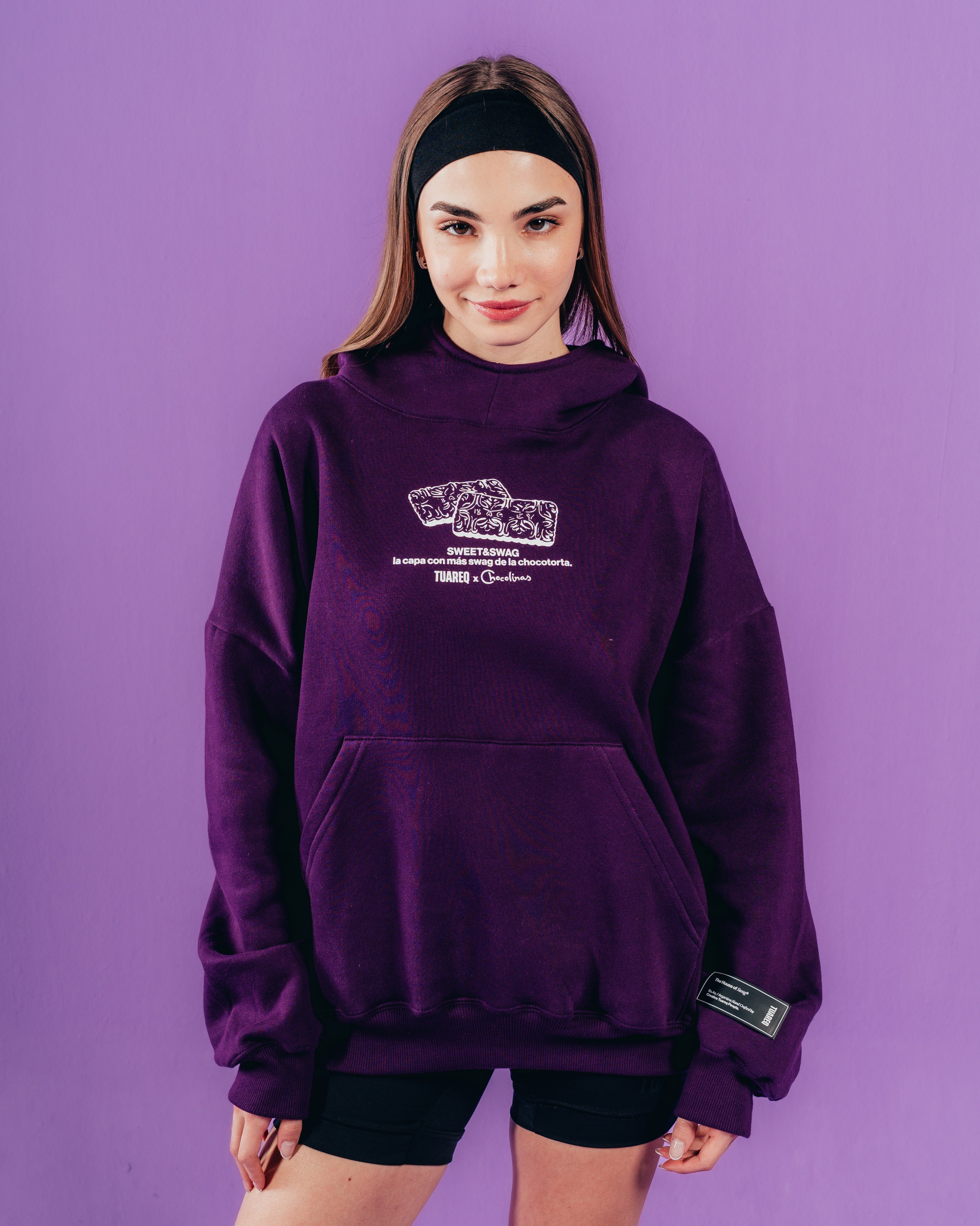 HOODIE EXTRAHEAVY [ CHOCOLINAS ] COOKIE VIOLET