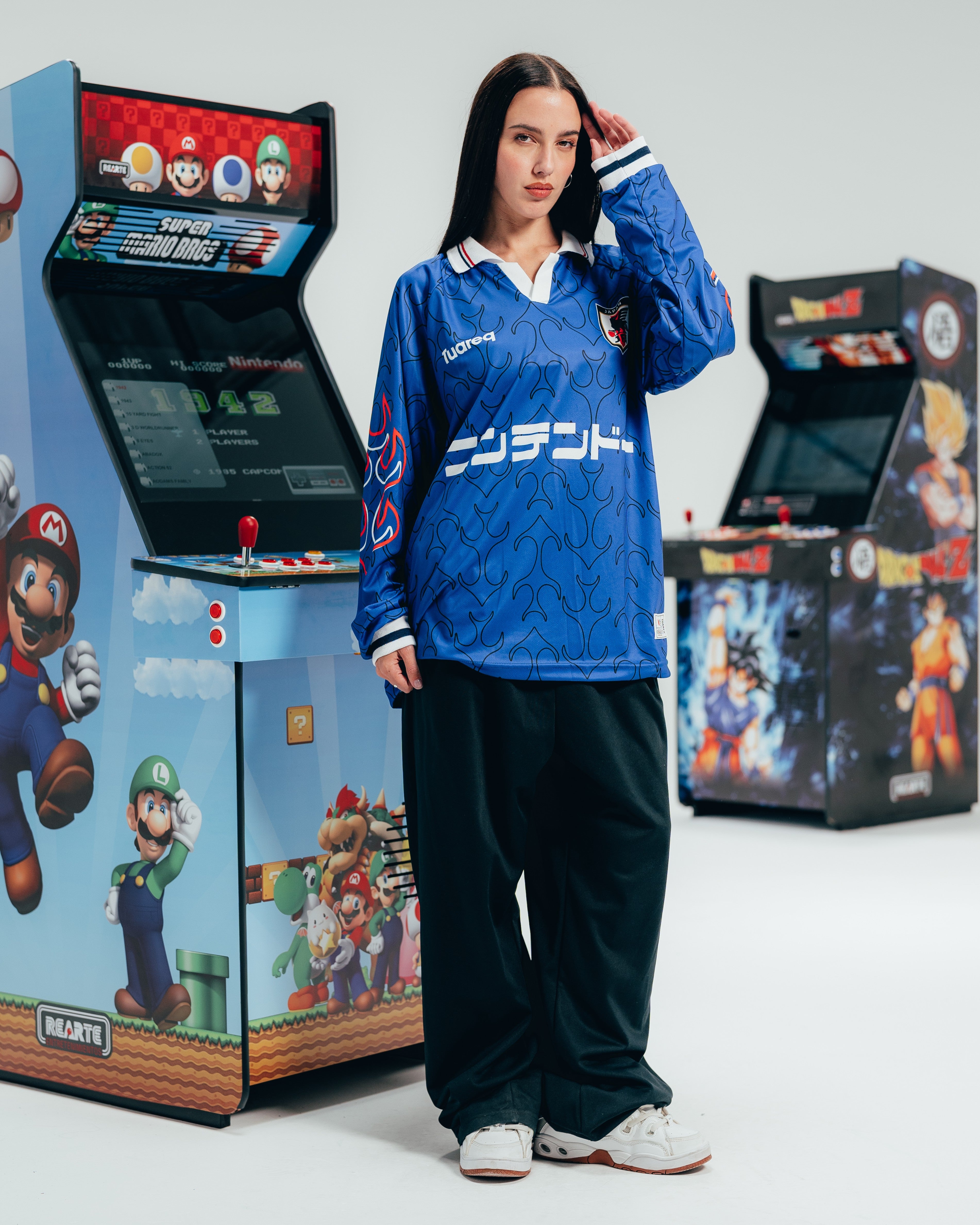 CAMISETA FUTBOL [ NINTENDO ] JAPANESE BLUE