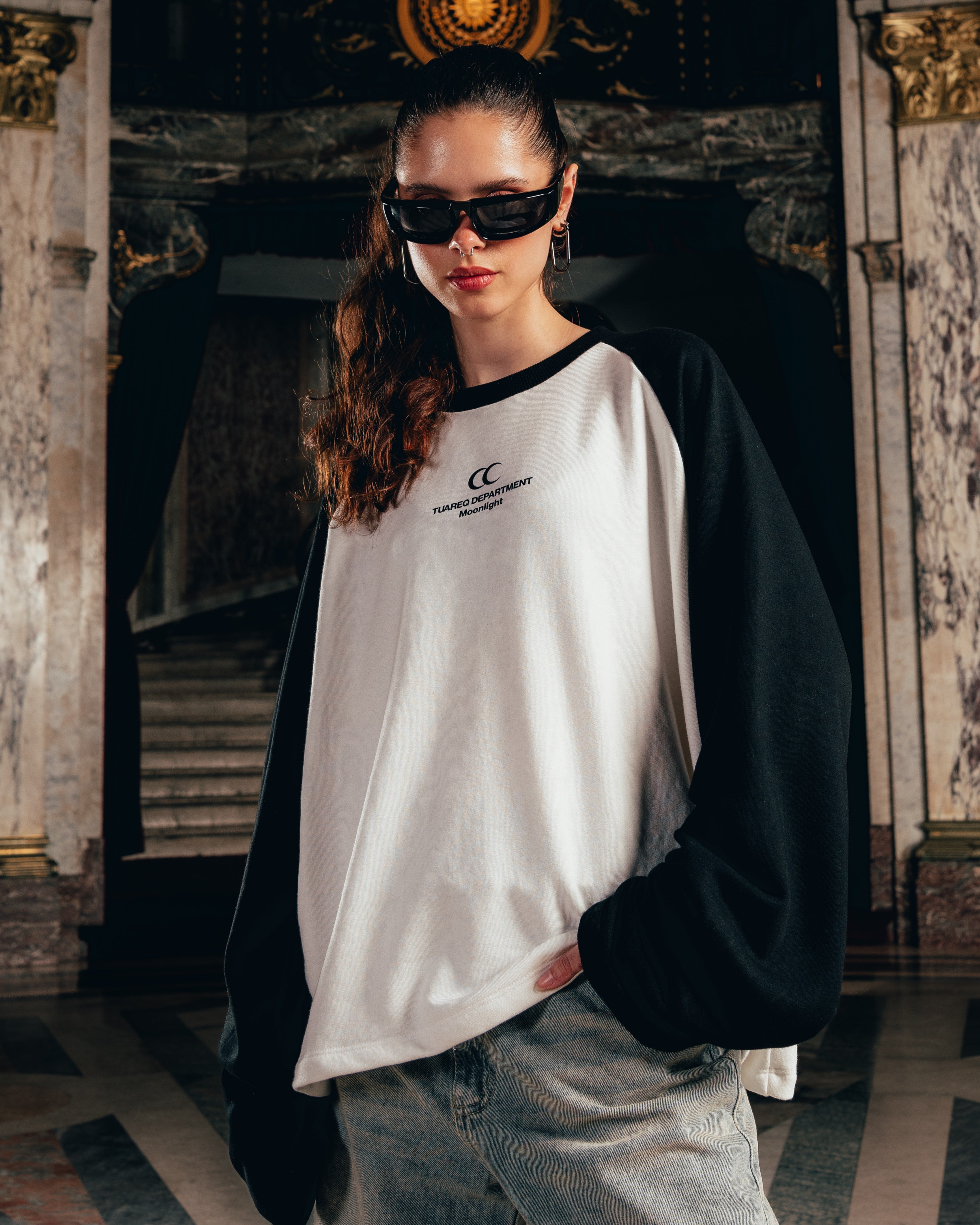 BUZO CREWNECK BOXY [ MOONLIGHT ] RANGLAN