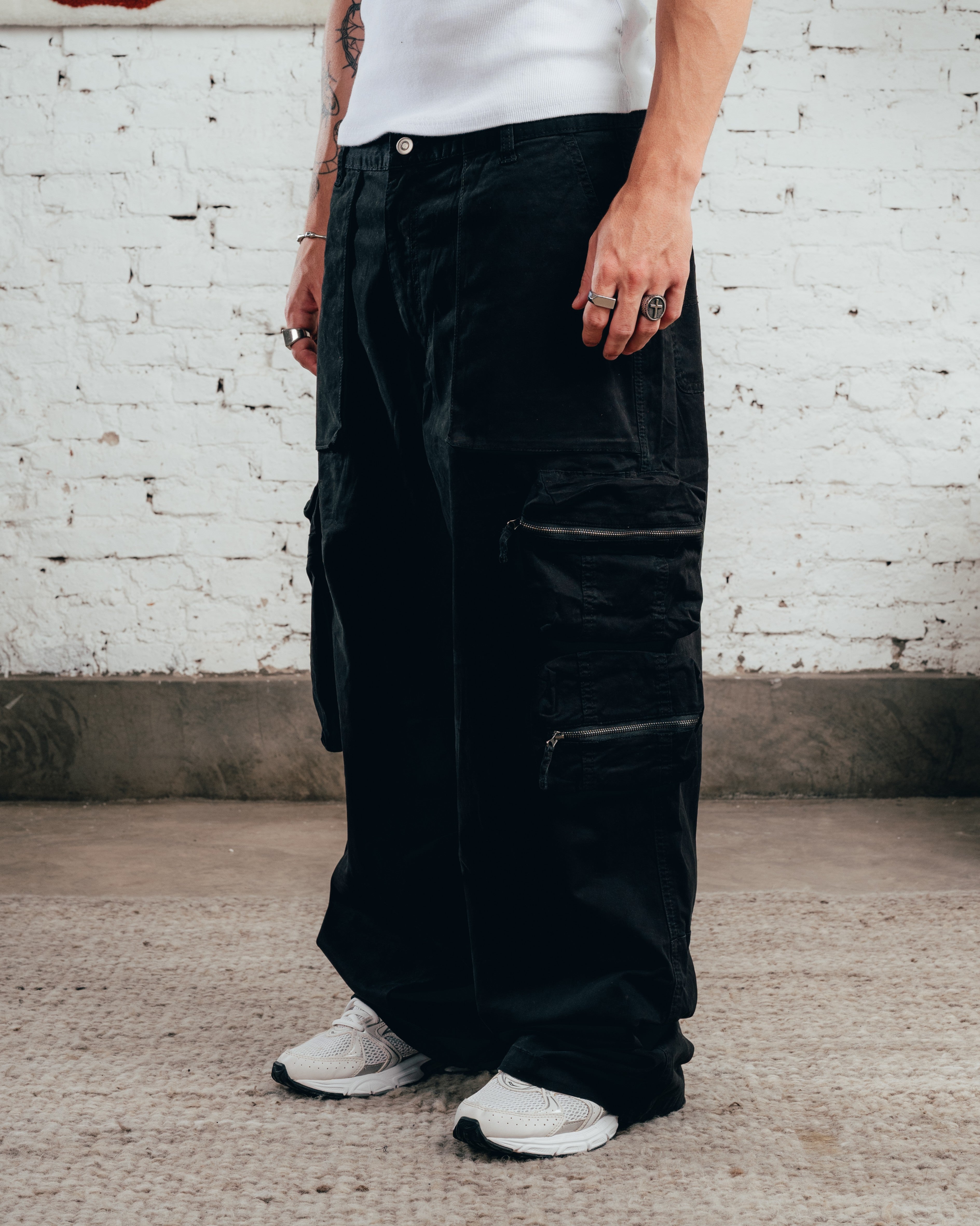 JEAN TACTICAL CARGO [ BARILLA ] BLACK