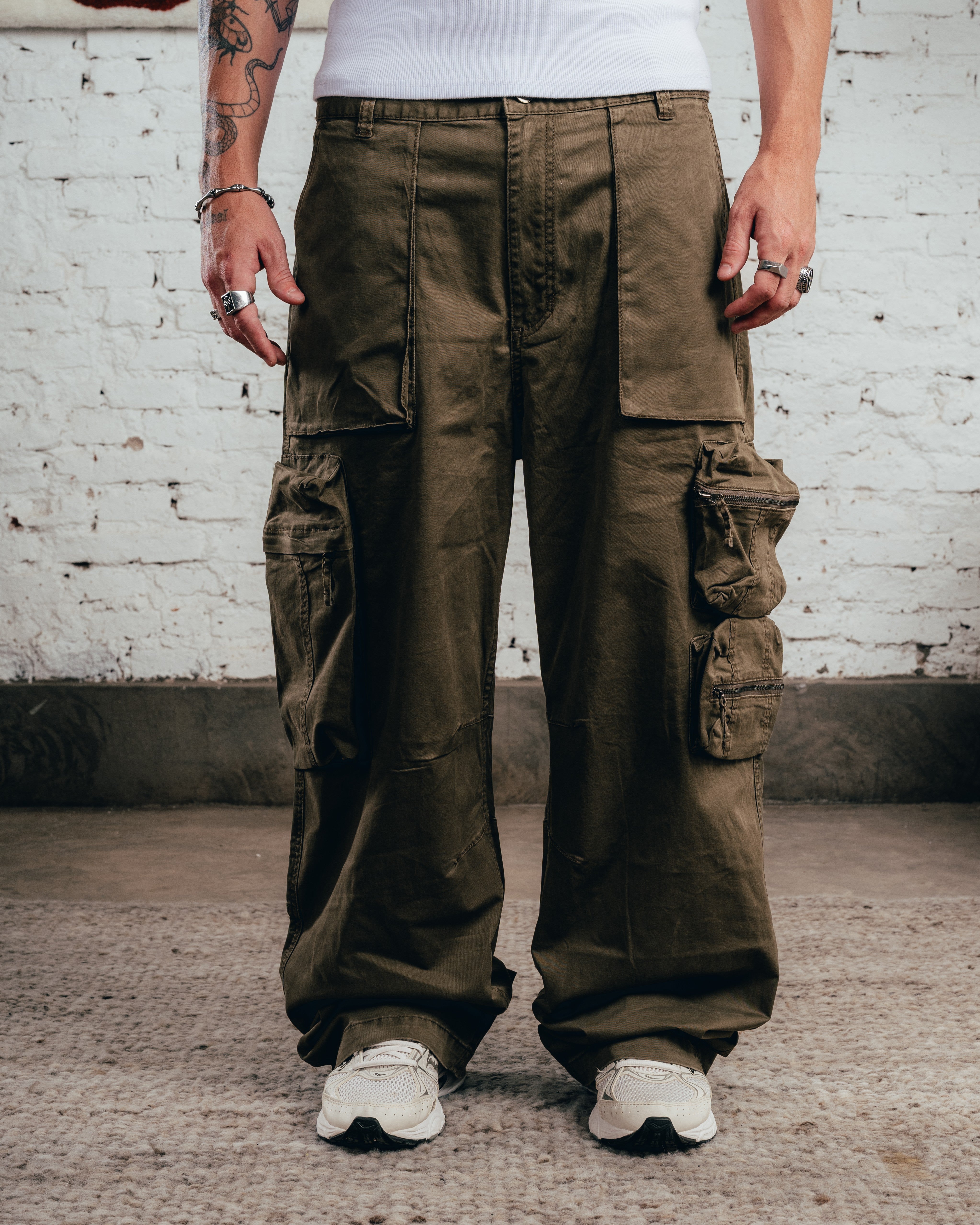 JEAN TACTICAL CARGO [ BARILLA ] GREEN