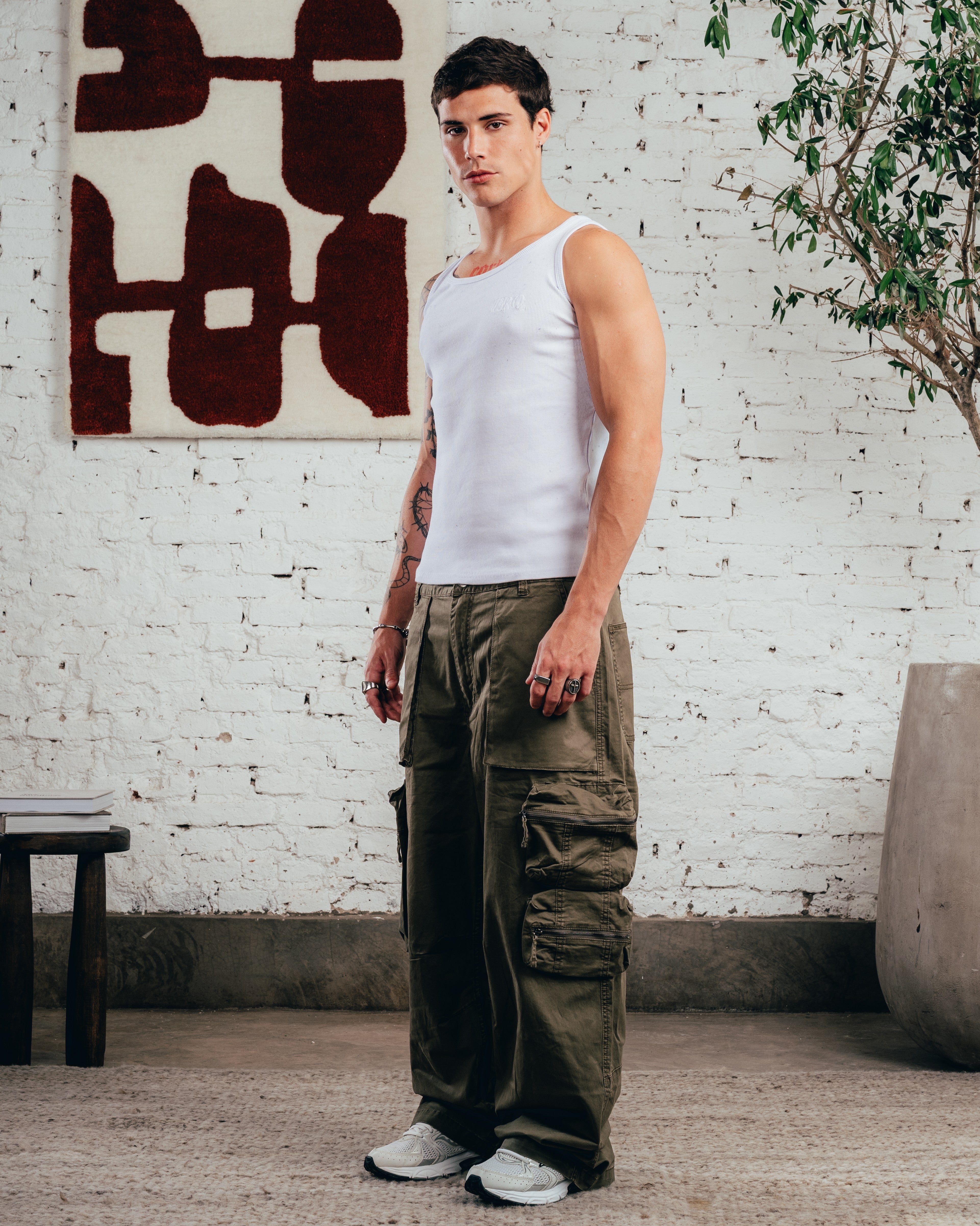 JEAN TACTICAL CARGO [ BARILLA ] GREEN