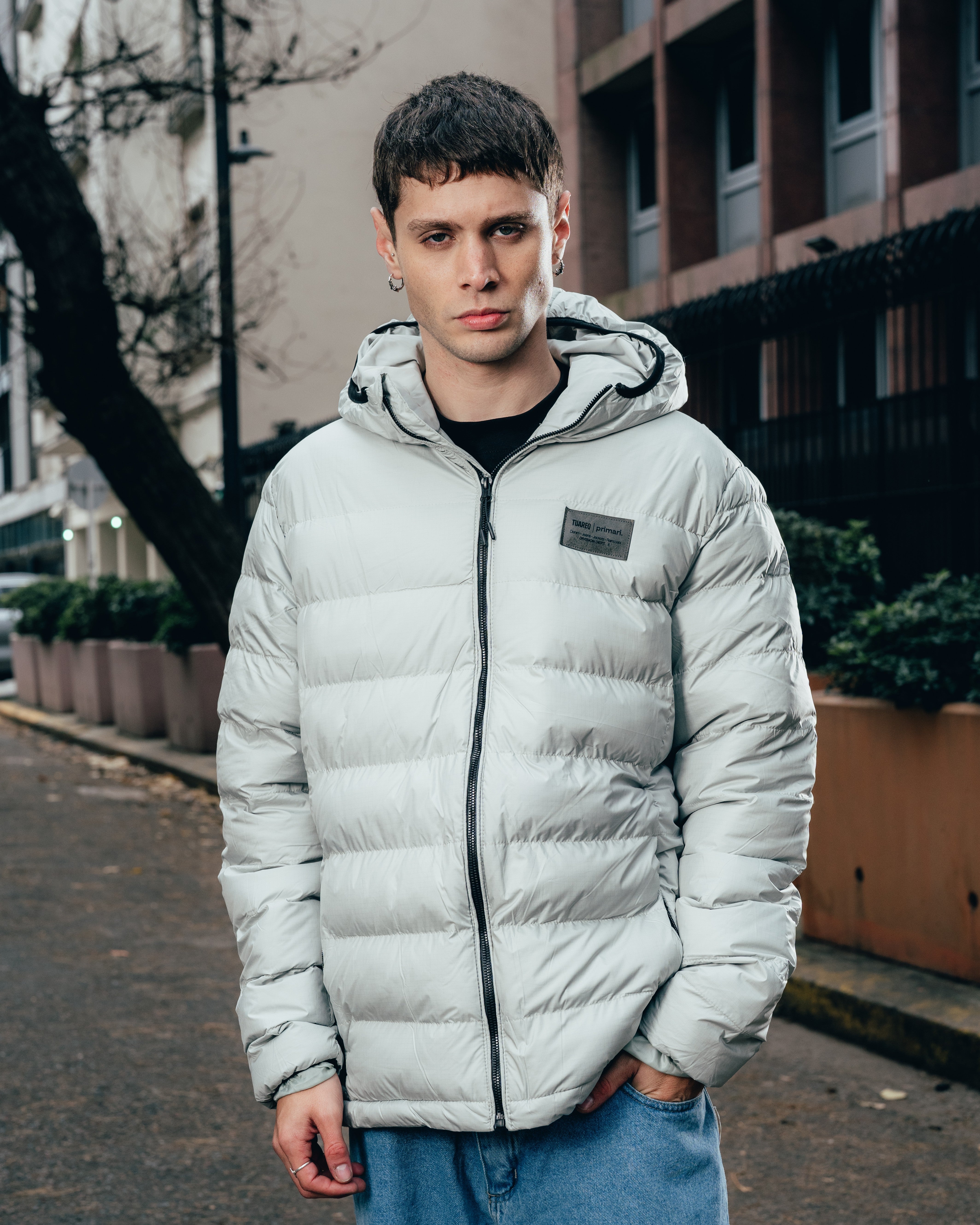 CAMPERA PUFFER [ PRIMARI ] COOL GREY