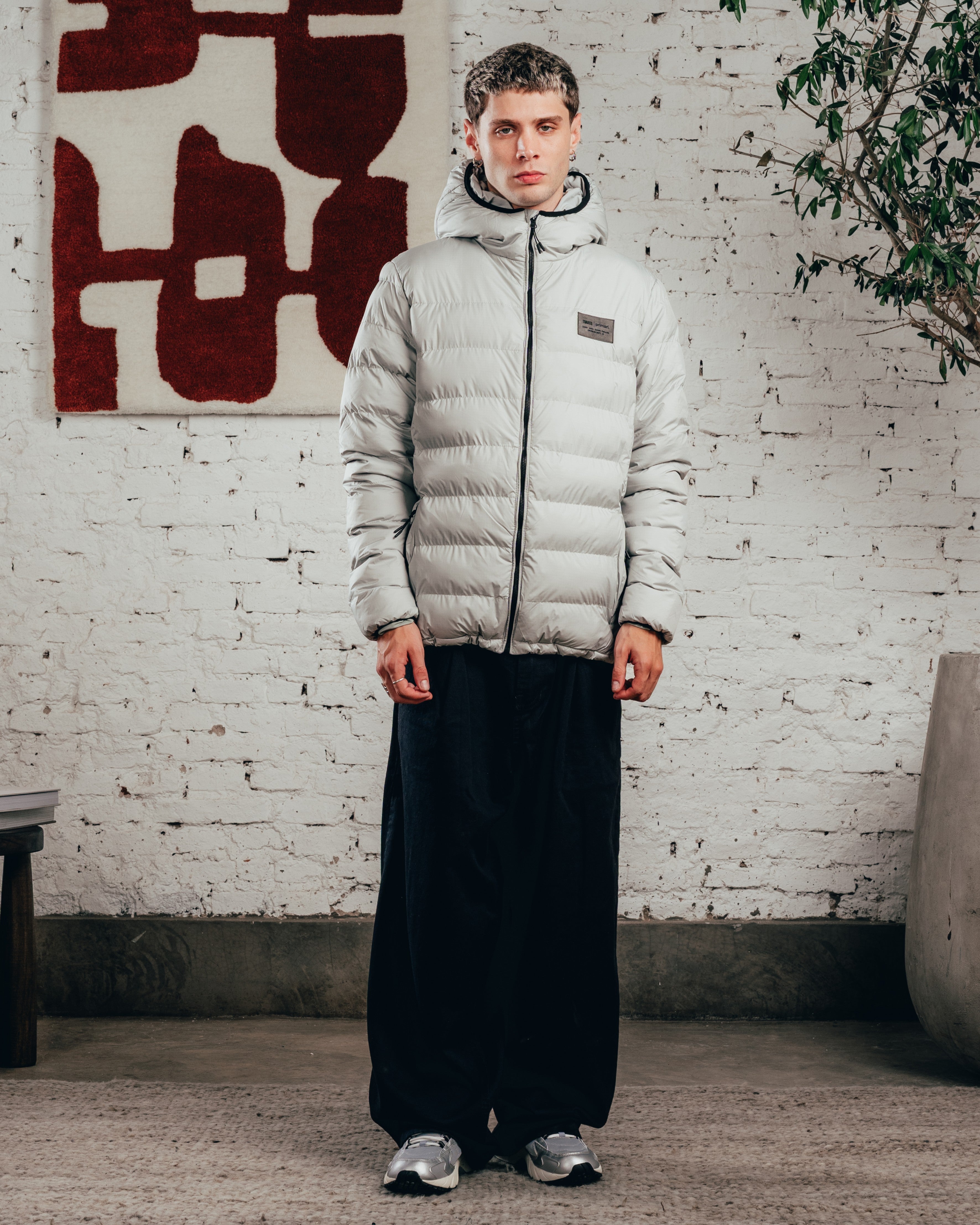CAMPERA PUFFER [ COMFORT ] COOL GREY