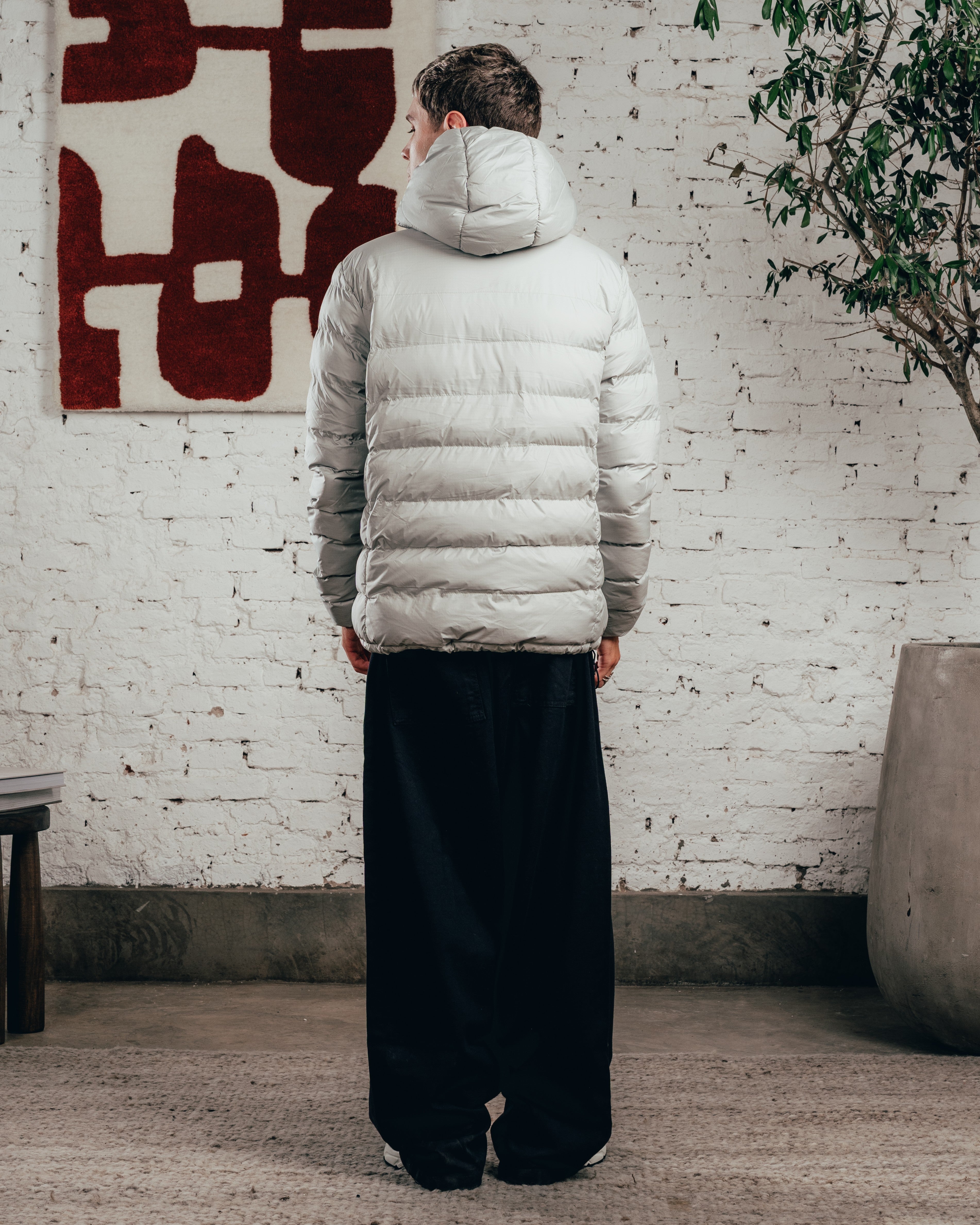 CAMPERA PUFFER [ COMFORT ] COOL GREY