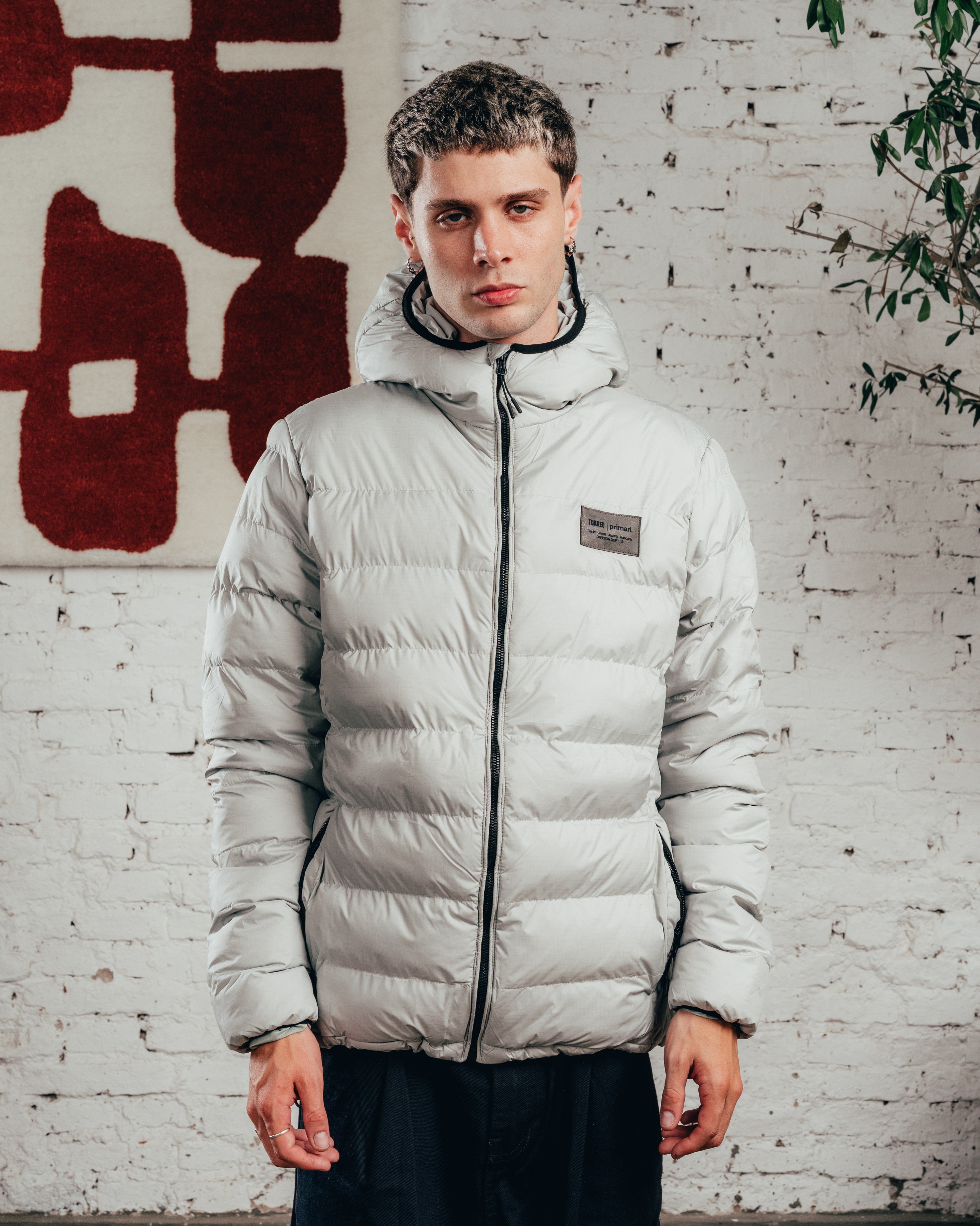 CAMPERA PUFFER [ COMFORT ] COOL GREY
