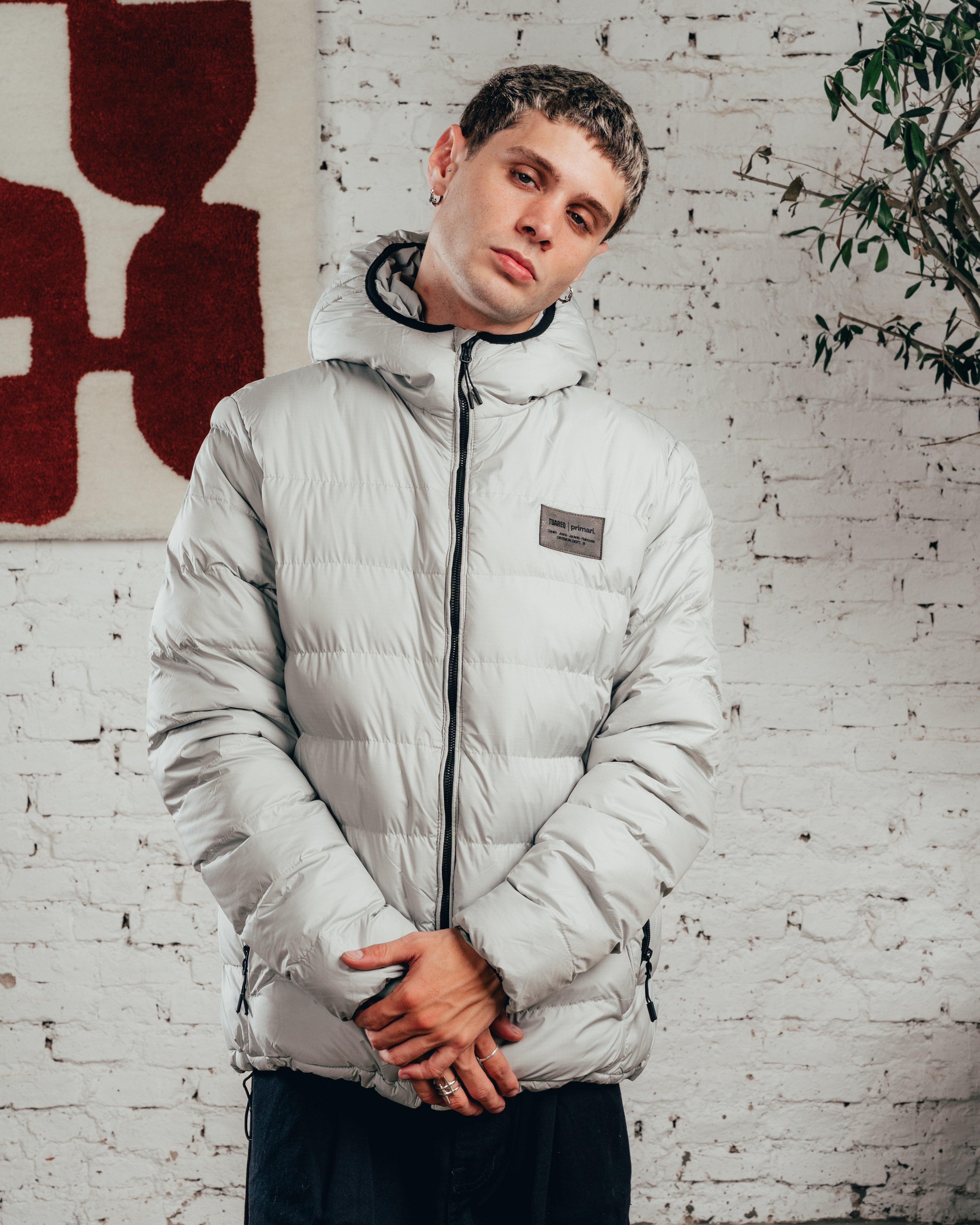 CAMPERA PUFFER [ COMFORT ] COOL GREY