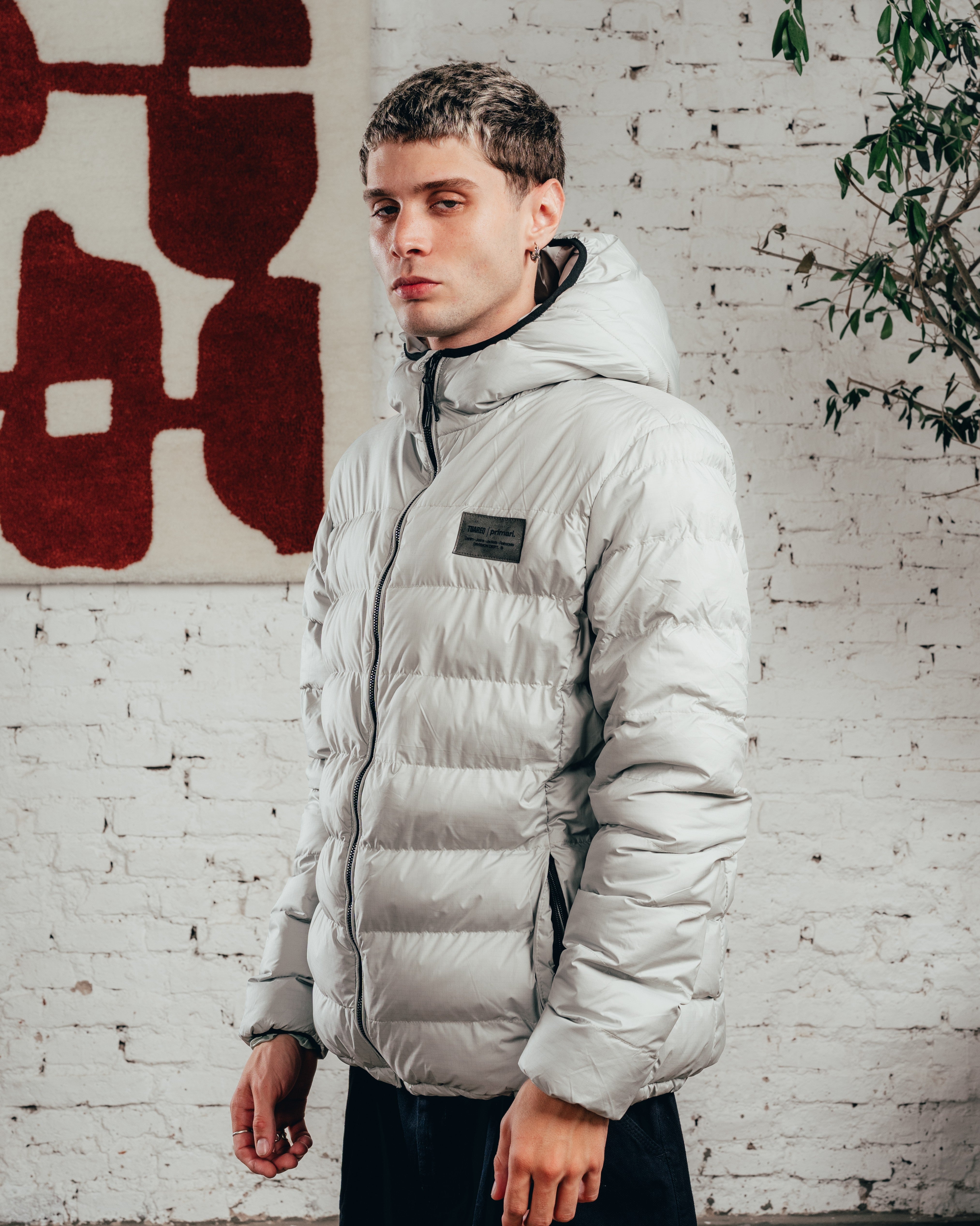 CAMPERA PUFFER [ COMFORT ] COOL GREY