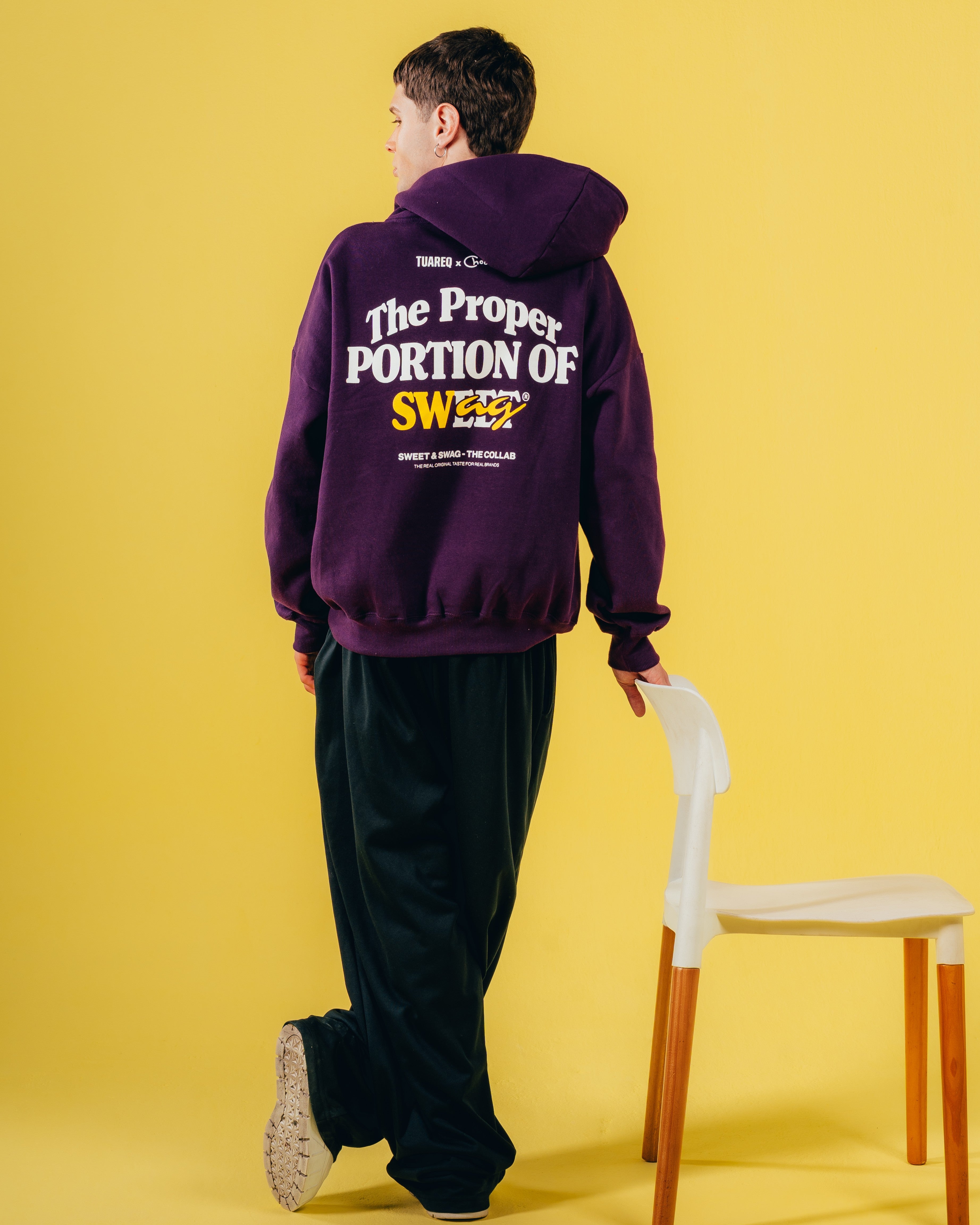 HOODIE EXTRAHEAVY [ CHOCOLINAS ] CHOCOSWAG VIOLET