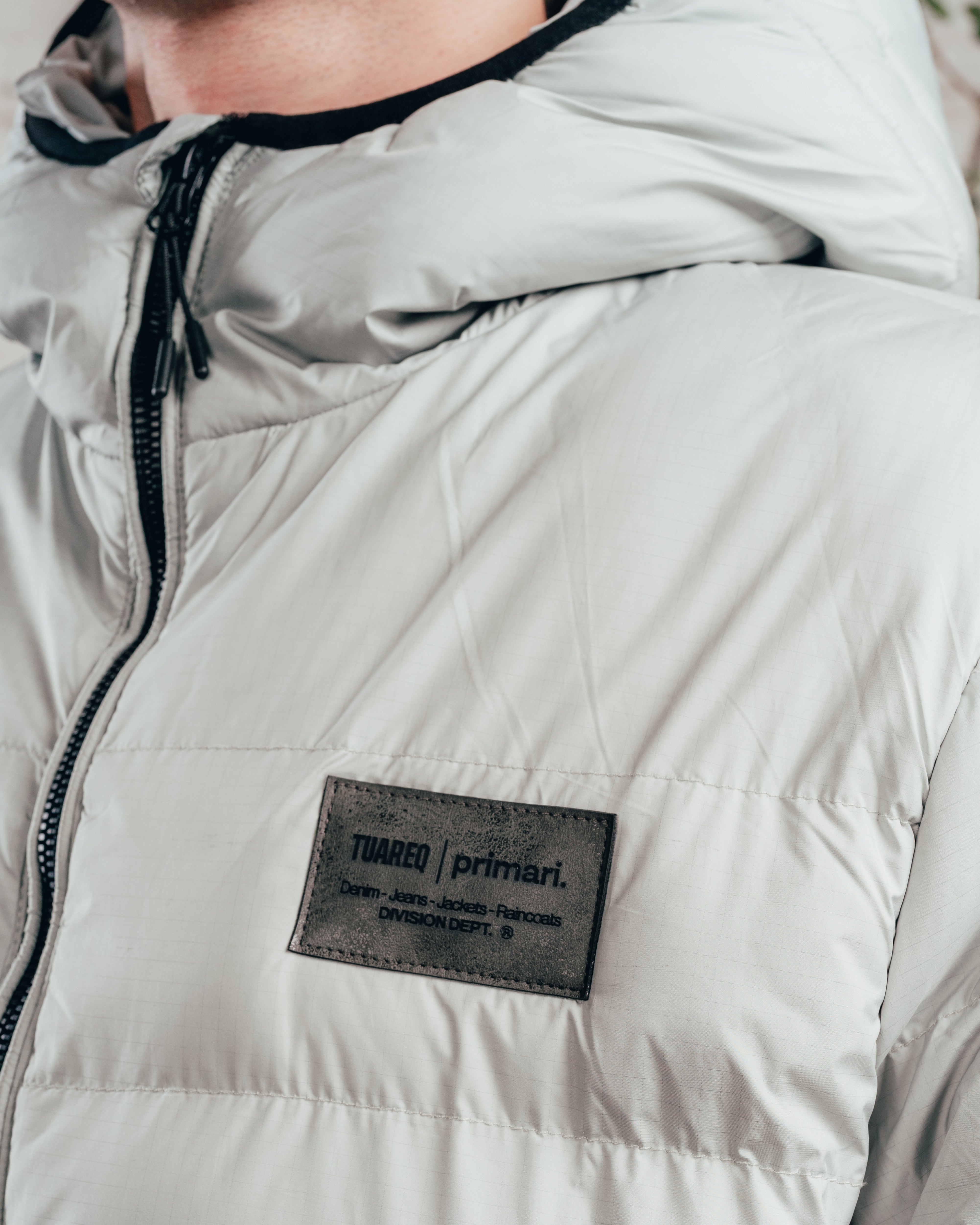 CAMPERA PUFFER [ COMFORT ] COOL GREY