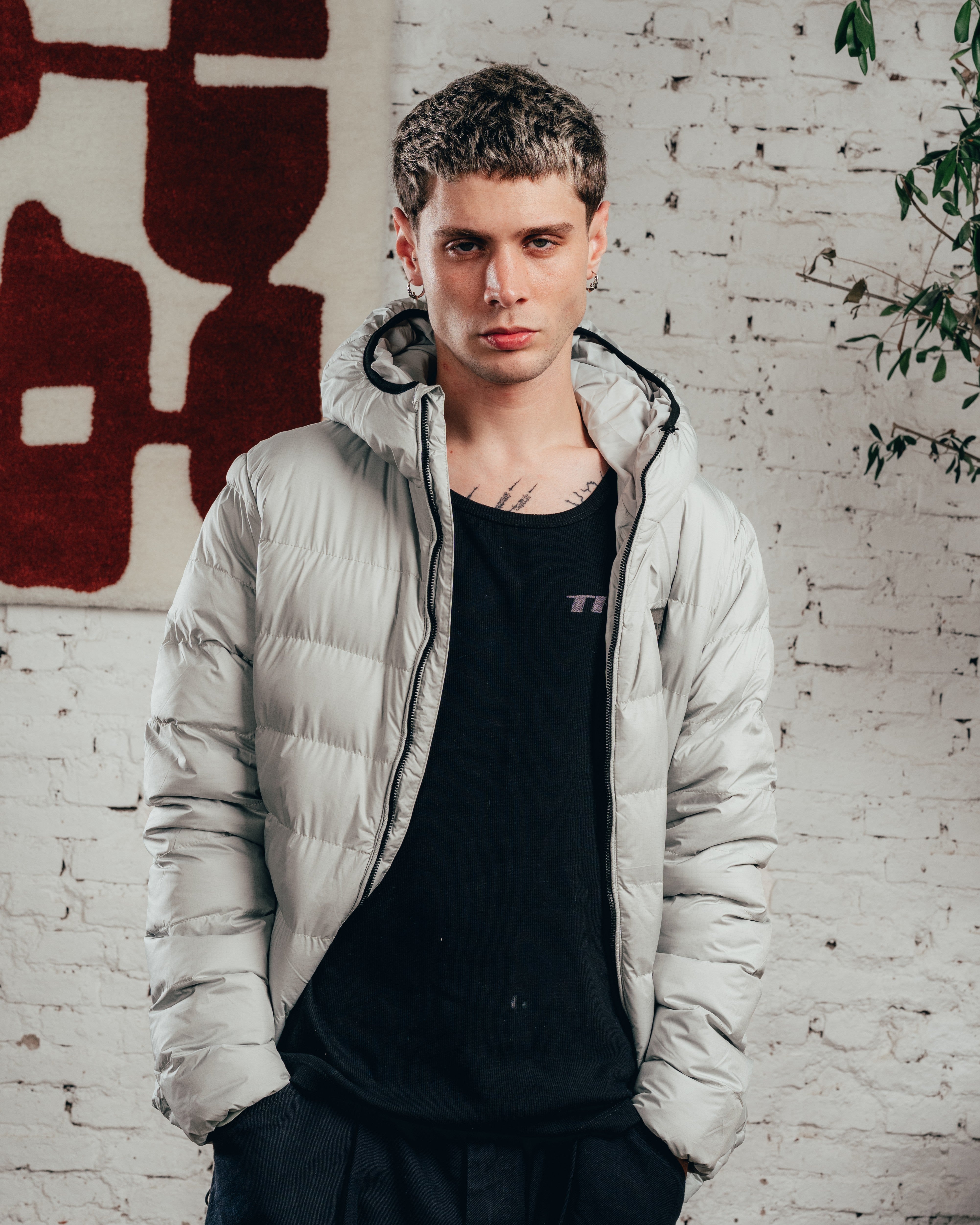 CAMPERA PUFFER [ COMFORT ] COOL GREY