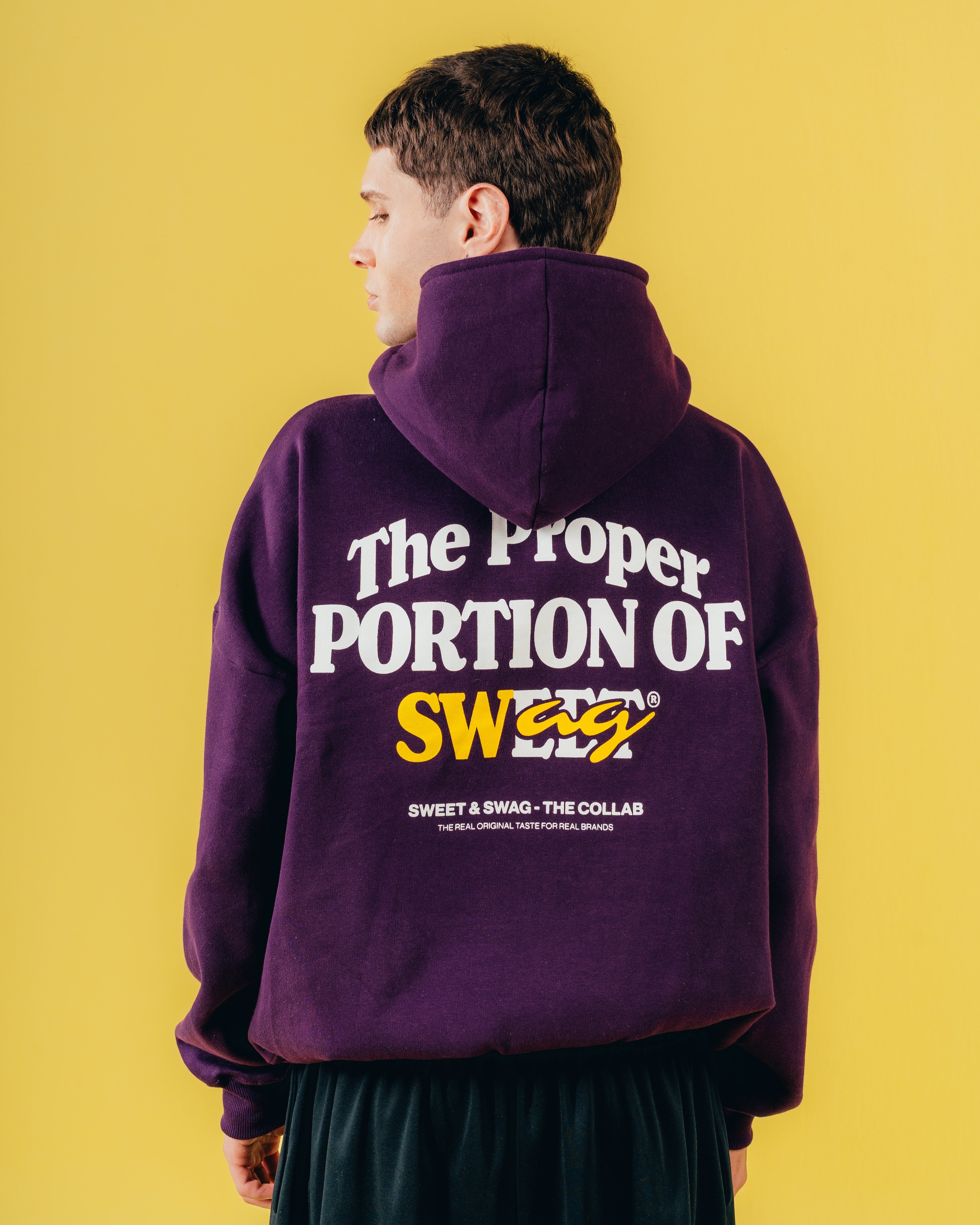 HOODIE EXTRAHEAVY [ CHOCOLINAS ] CHOCOSWAG VIOLET