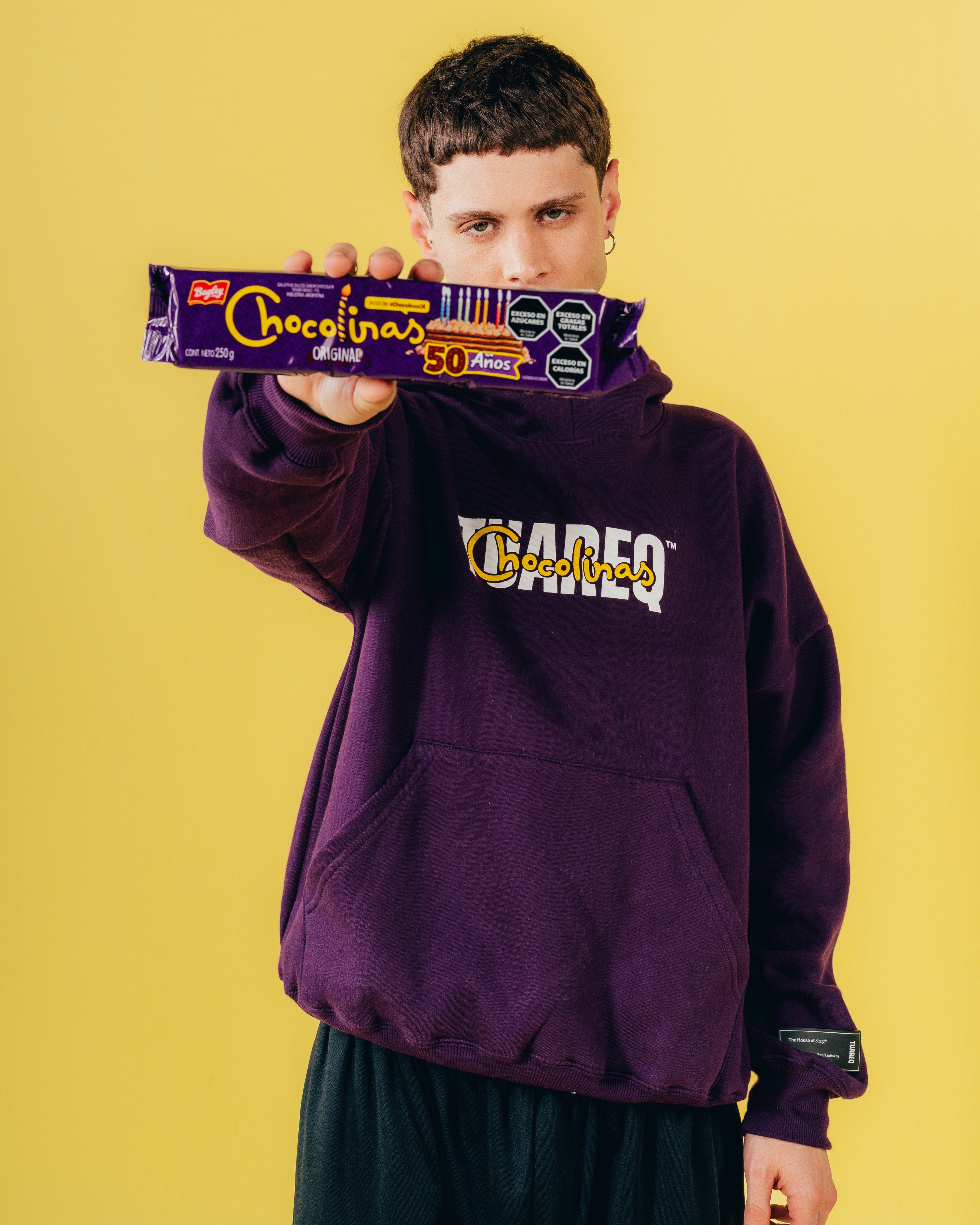 HOODIE EXTRAHEAVY [ CHOCOLINAS ] CHOCOSWAG VIOLET
